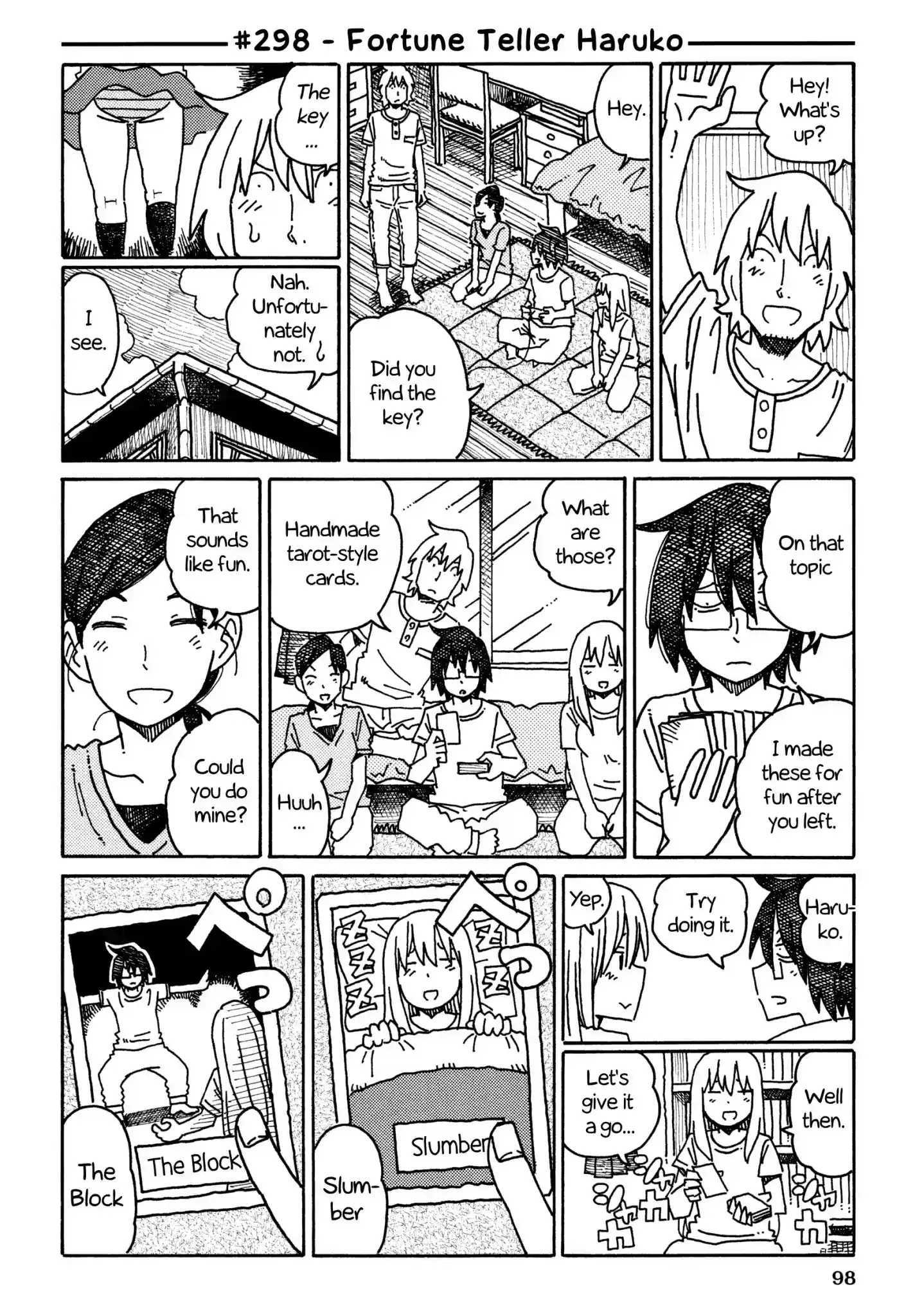 Hatarakanai Futari (The Jobless Siblings) Chapter 298: Fortune Teller Haruko