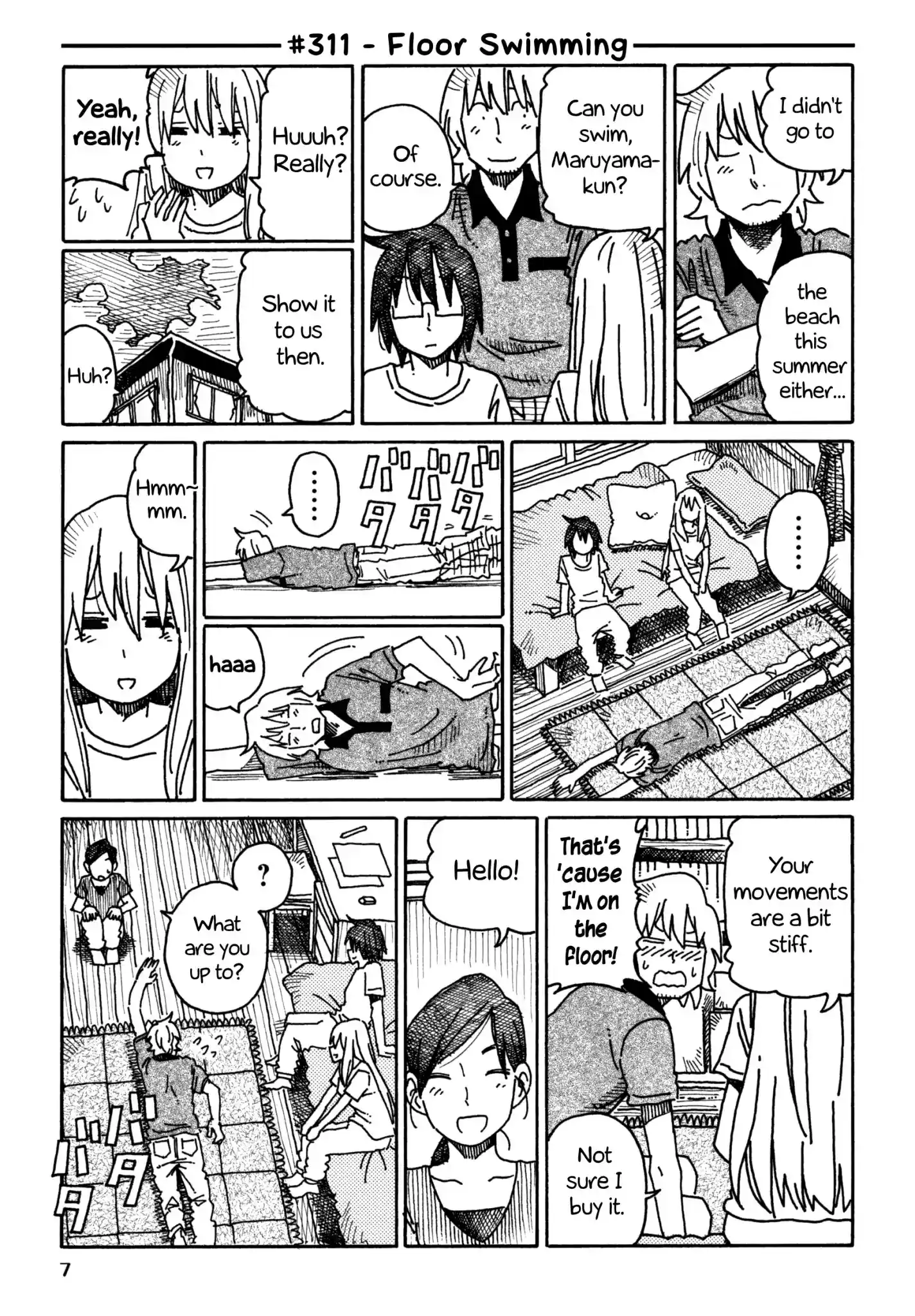 Hatarakanai Futari (The Jobless Siblings) Chapter 311: Floor Swimming
