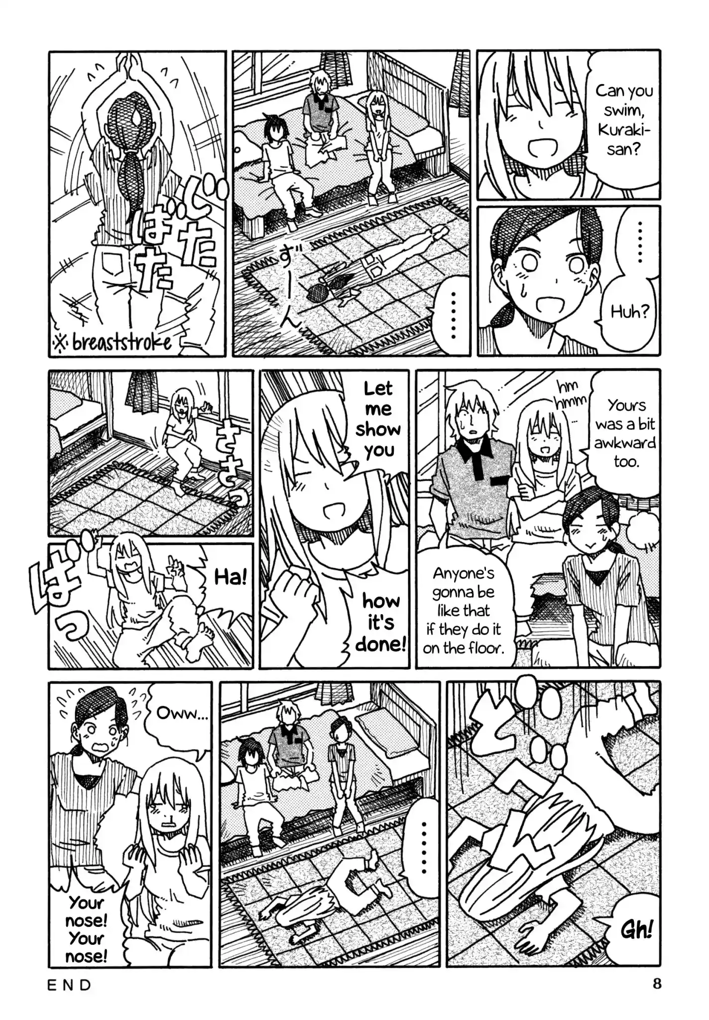 Hatarakanai Futari (The Jobless Siblings) Chapter 311: Floor Swimming