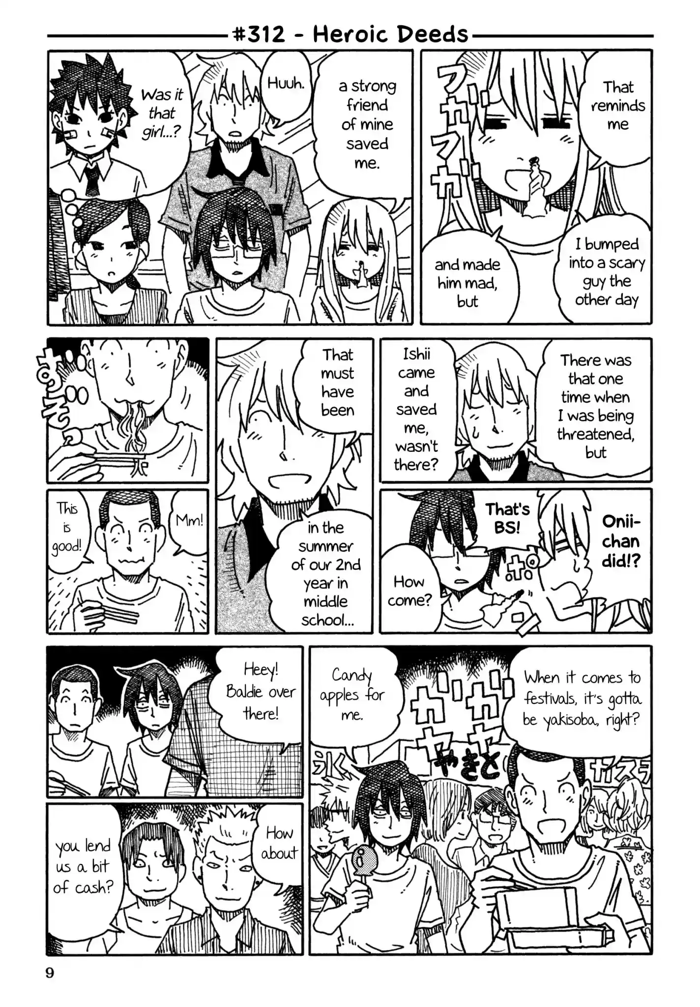 Hatarakanai Futari (The Jobless Siblings) Chapter 312: Heroic Deeds