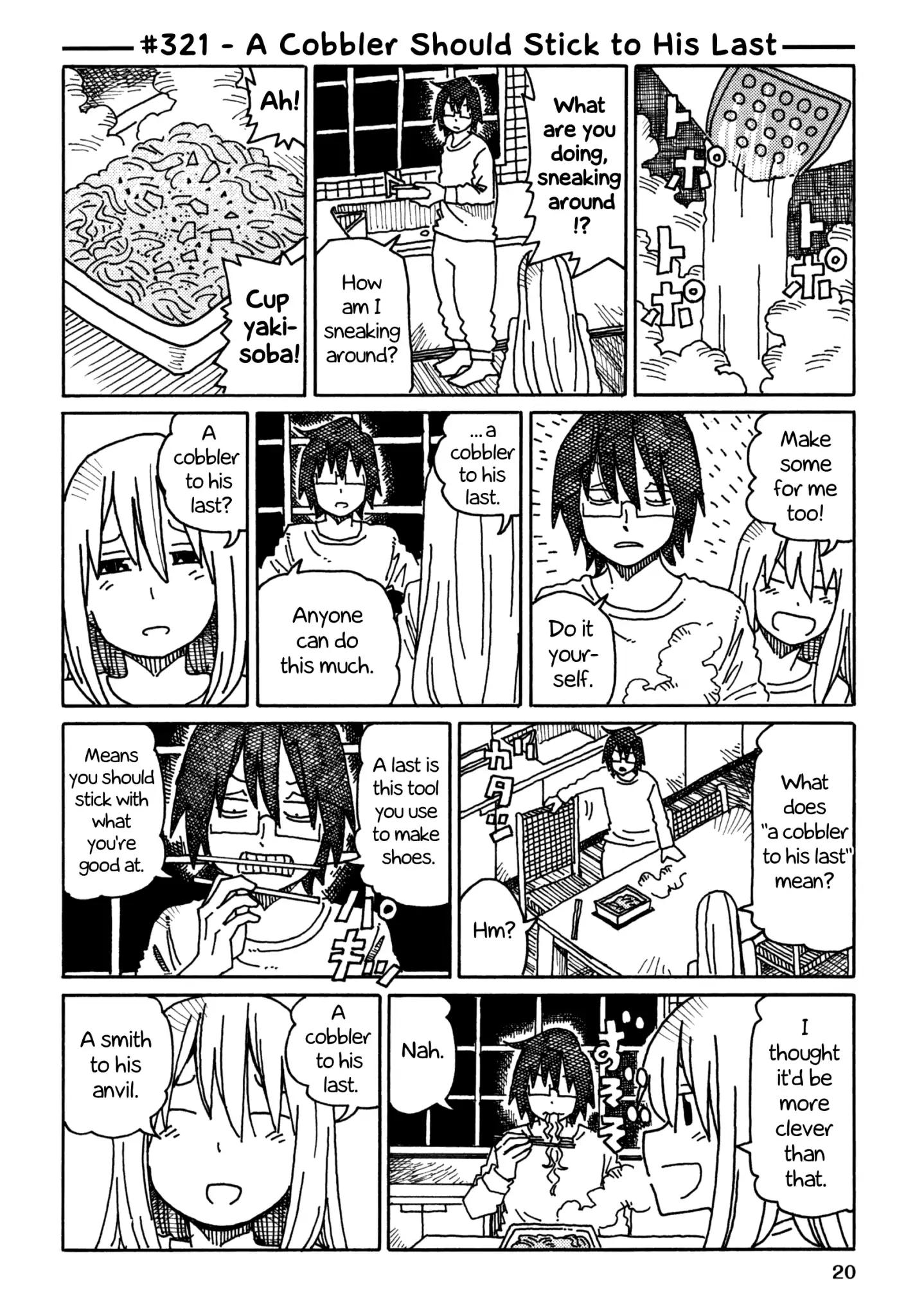 Hatarakanai Futari (The Jobless Siblings) Chapter 321: A Cobbler Should Stick To His Last