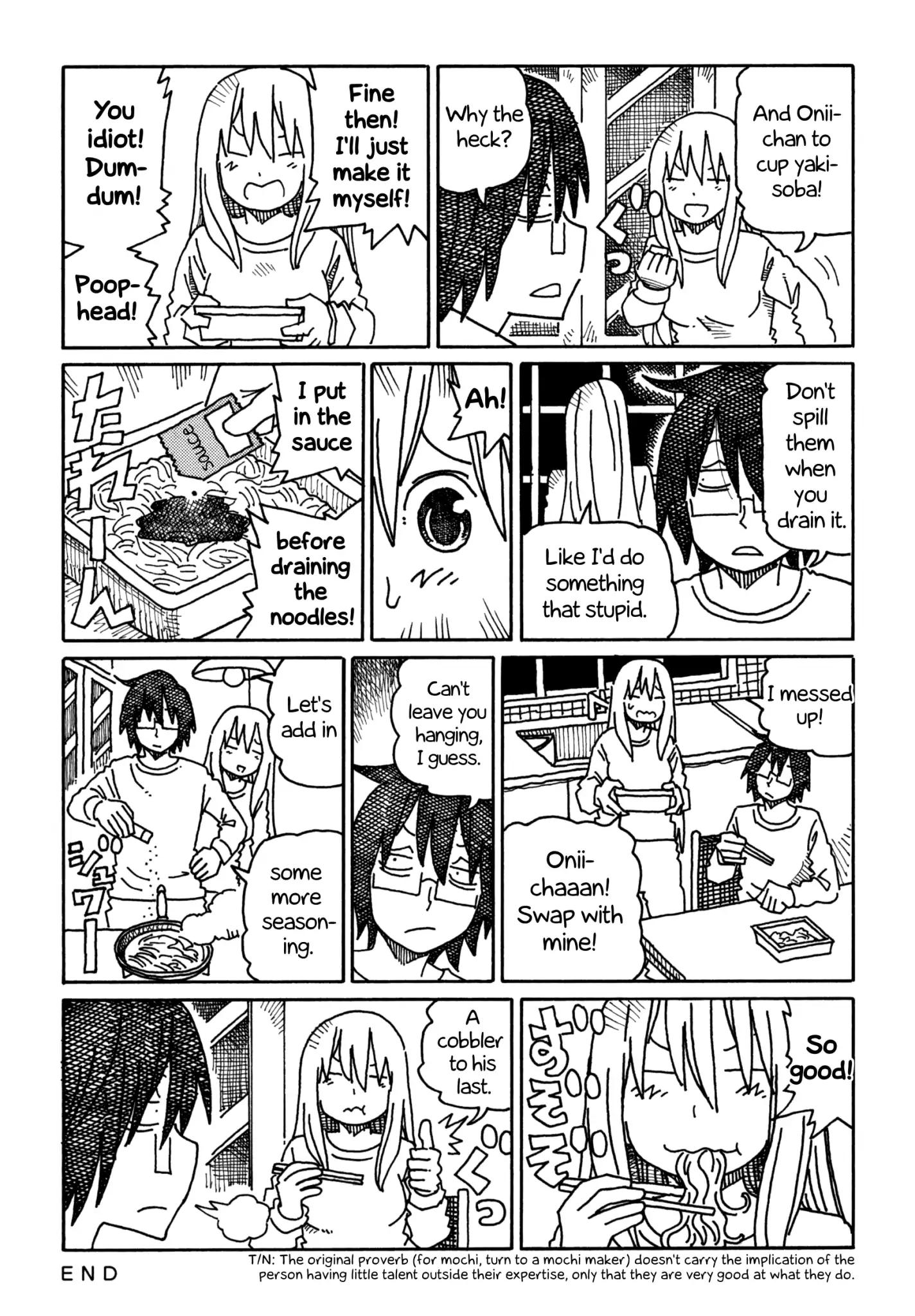 Hatarakanai Futari (The Jobless Siblings) Chapter 321: A Cobbler Should Stick To His Last