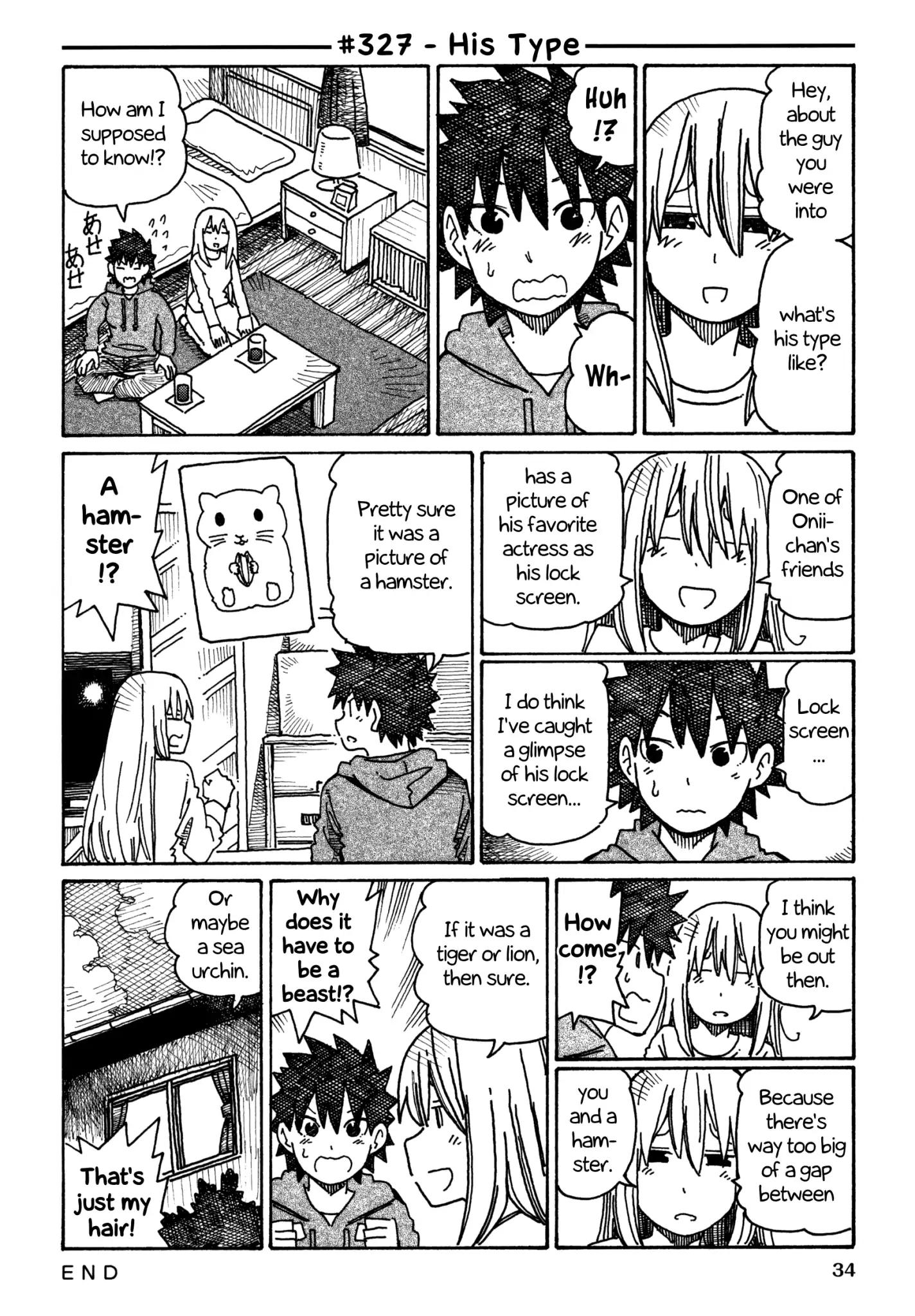 Hatarakanai Futari (The Jobless Siblings) Chapter 327: His Type