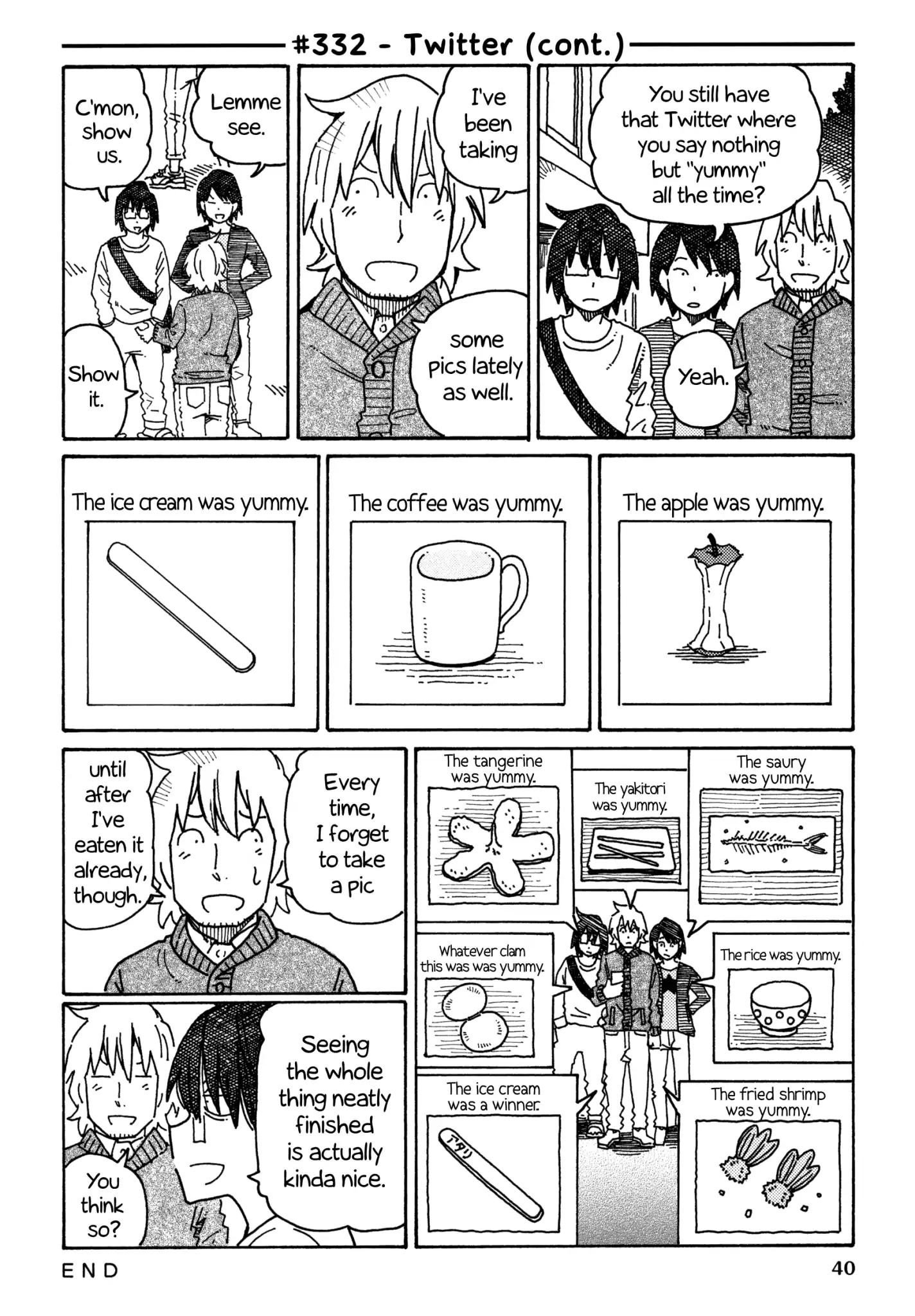 Hatarakanai Futari (The Jobless Siblings) Chapter 332: Twitter (Cont.)
