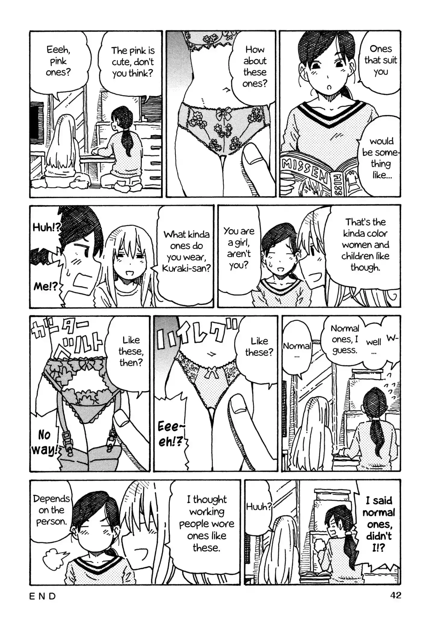 Hatarakanai Futari (The Jobless Siblings) Chapter 333: Underwear