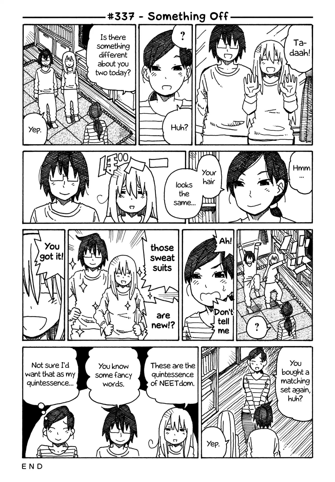 Hatarakanai Futari (The Jobless Siblings) Chapter 337: Something Off