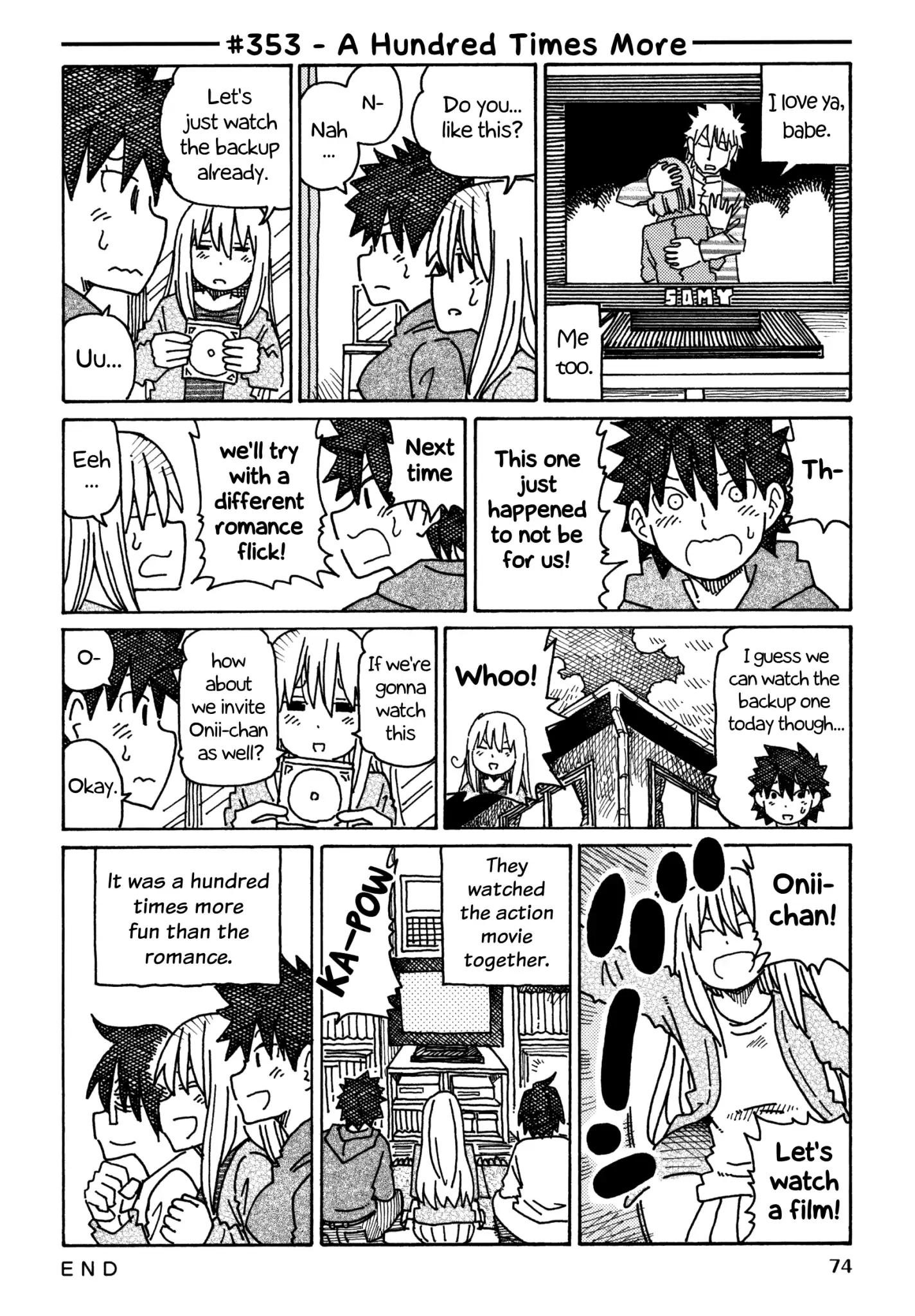 Hatarakanai Futari (The Jobless Siblings) Chapter 353: A Hundred Times More