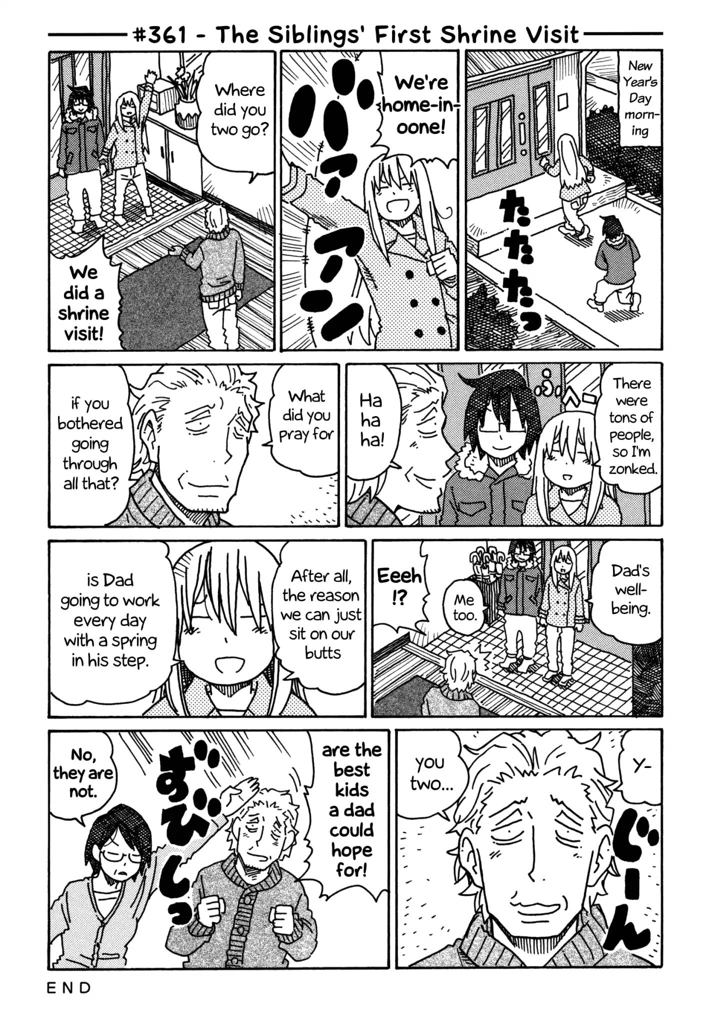Hatarakanai Futari (The Jobless Siblings) Chapter 361: The Siblings' First Shrine Visit
