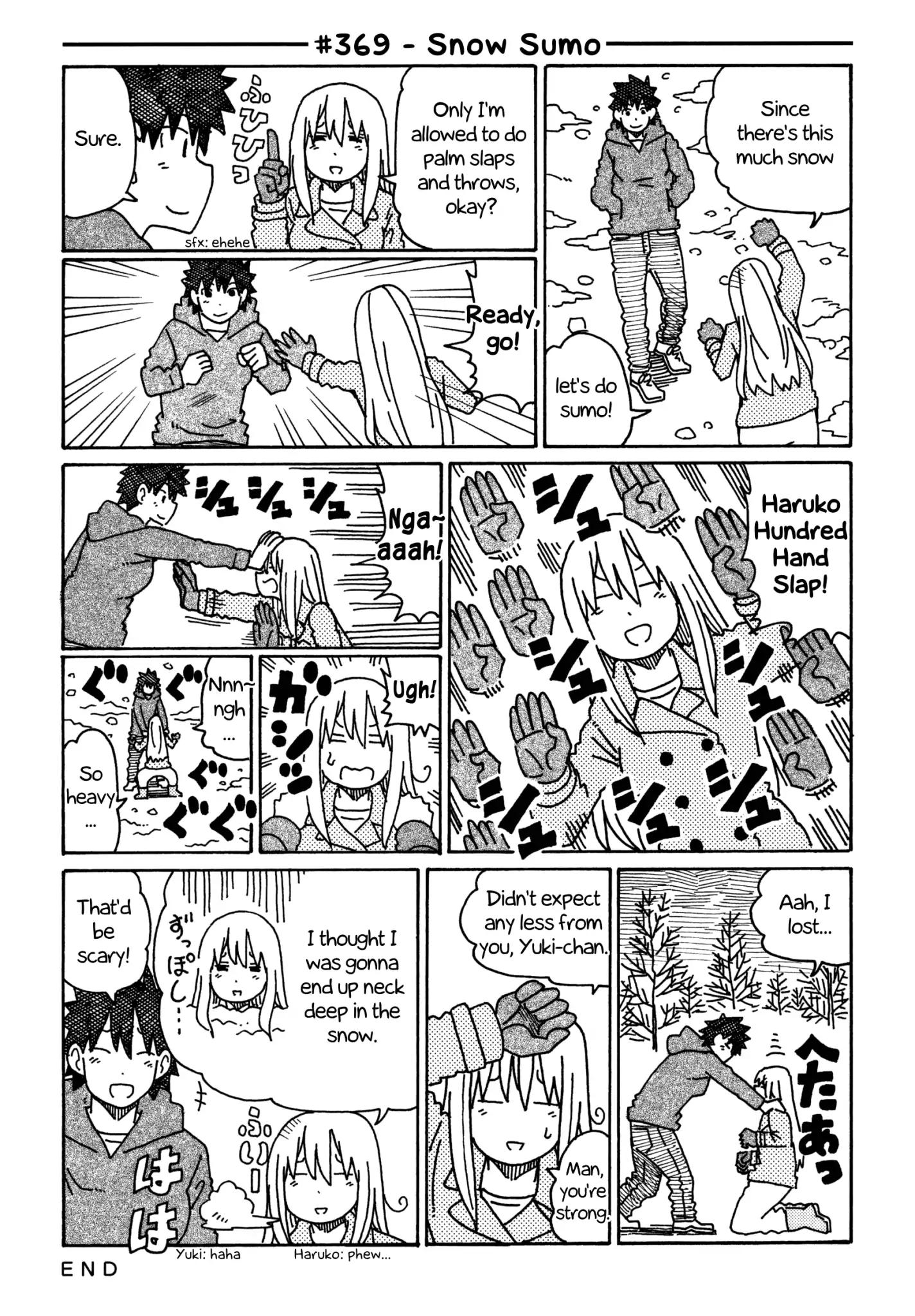 Hatarakanai Futari (The Jobless Siblings) Chapter 369: Snow Sumo
