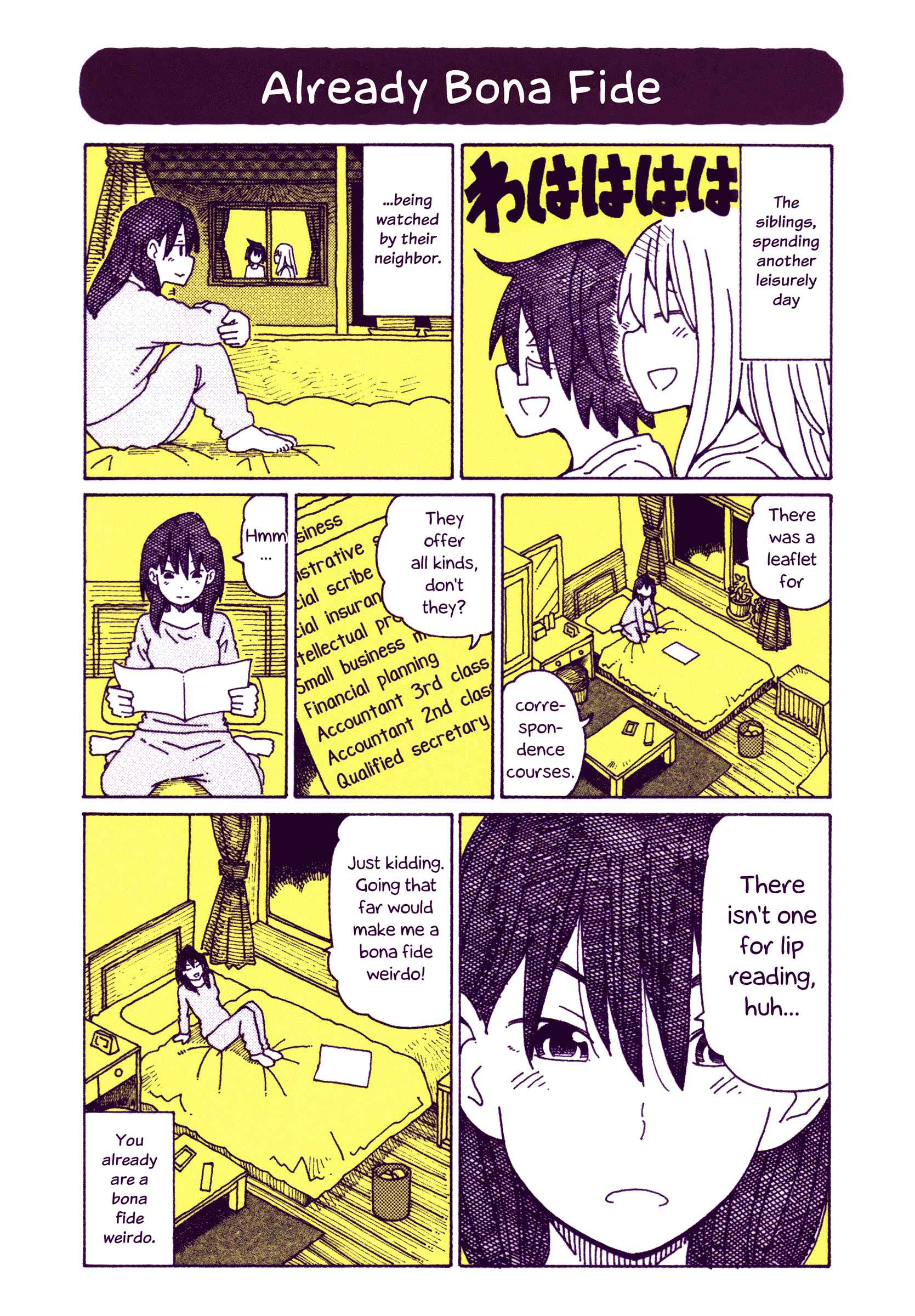 Hatarakanai Futari (The Jobless Siblings) Chapter 378.9