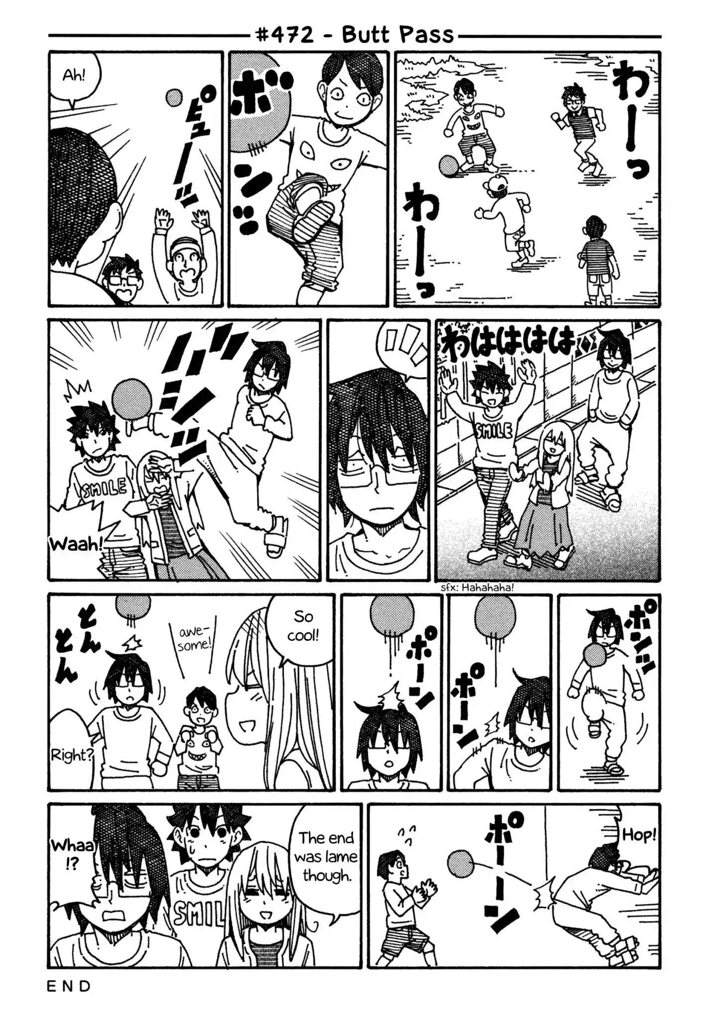 Hatarakanai Futari (The Jobless Siblings) Chapter 472: Butt Pass