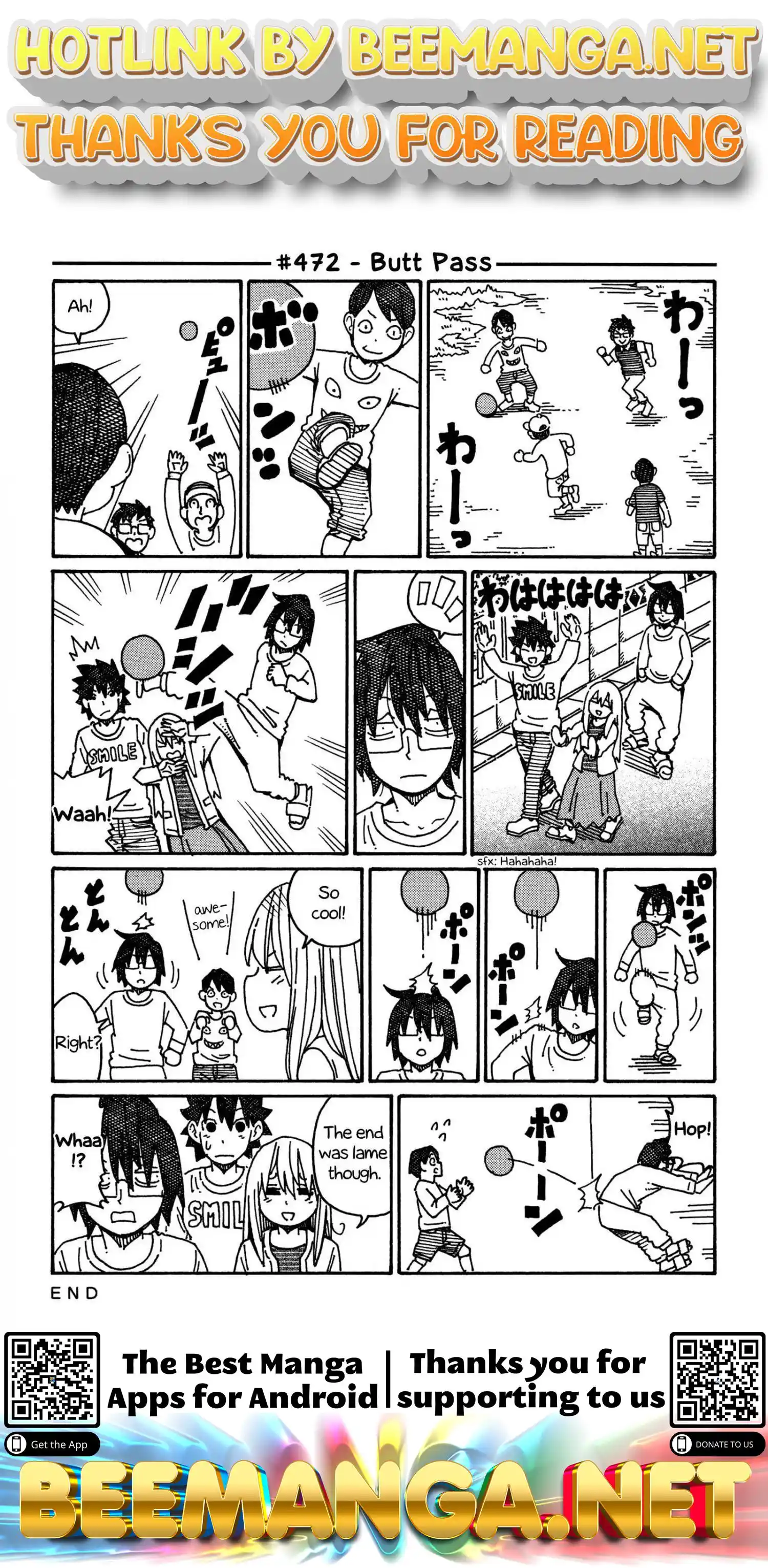 Hatarakanai Futari (The Jobless Siblings) Chapter 472: Butt Pass