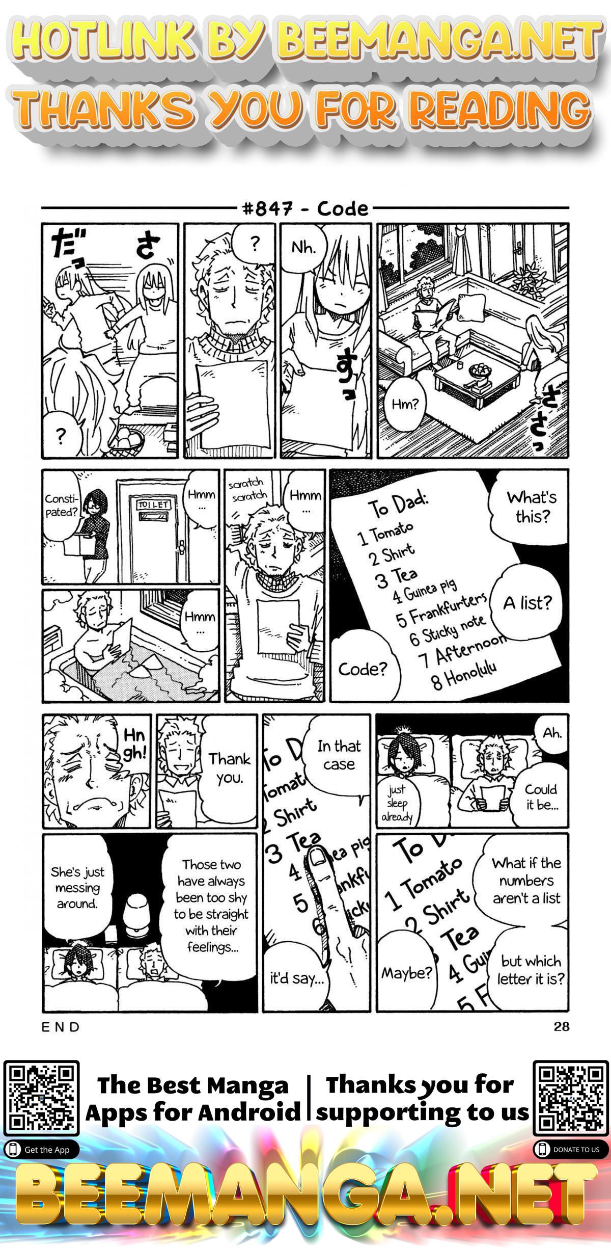 Hatarakanai Futari (The Jobless Siblings) Chapter 847