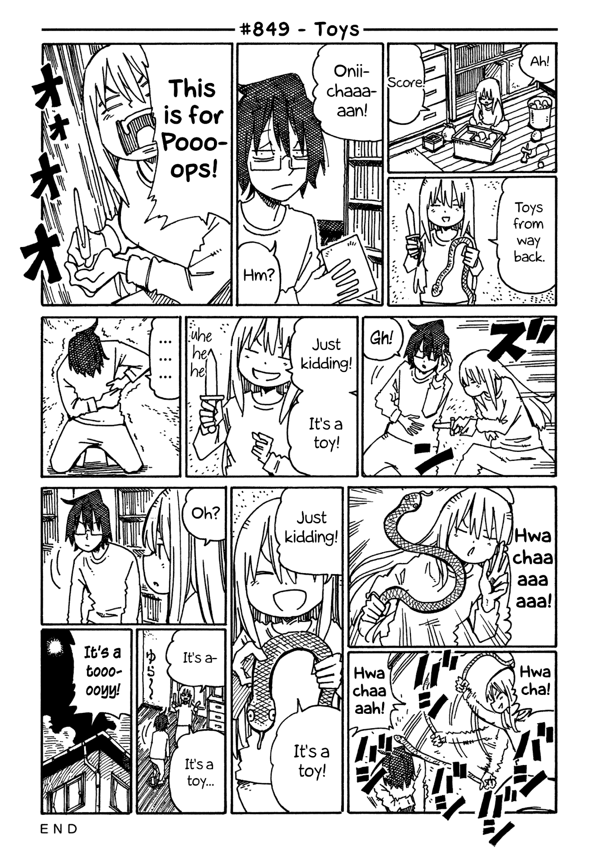 Hatarakanai Futari (The Jobless Siblings) Chapter 849