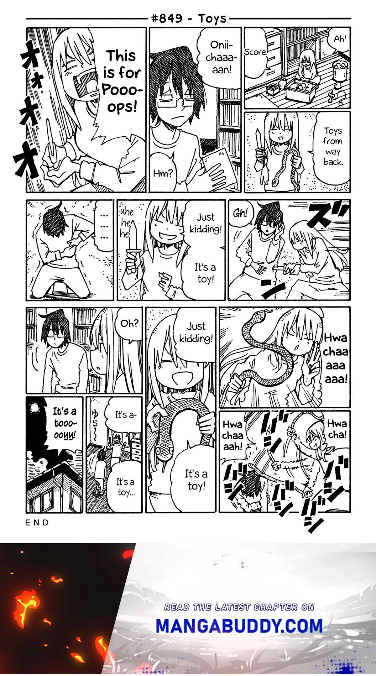 Hatarakanai Futari (The Jobless Siblings) Chapter 849