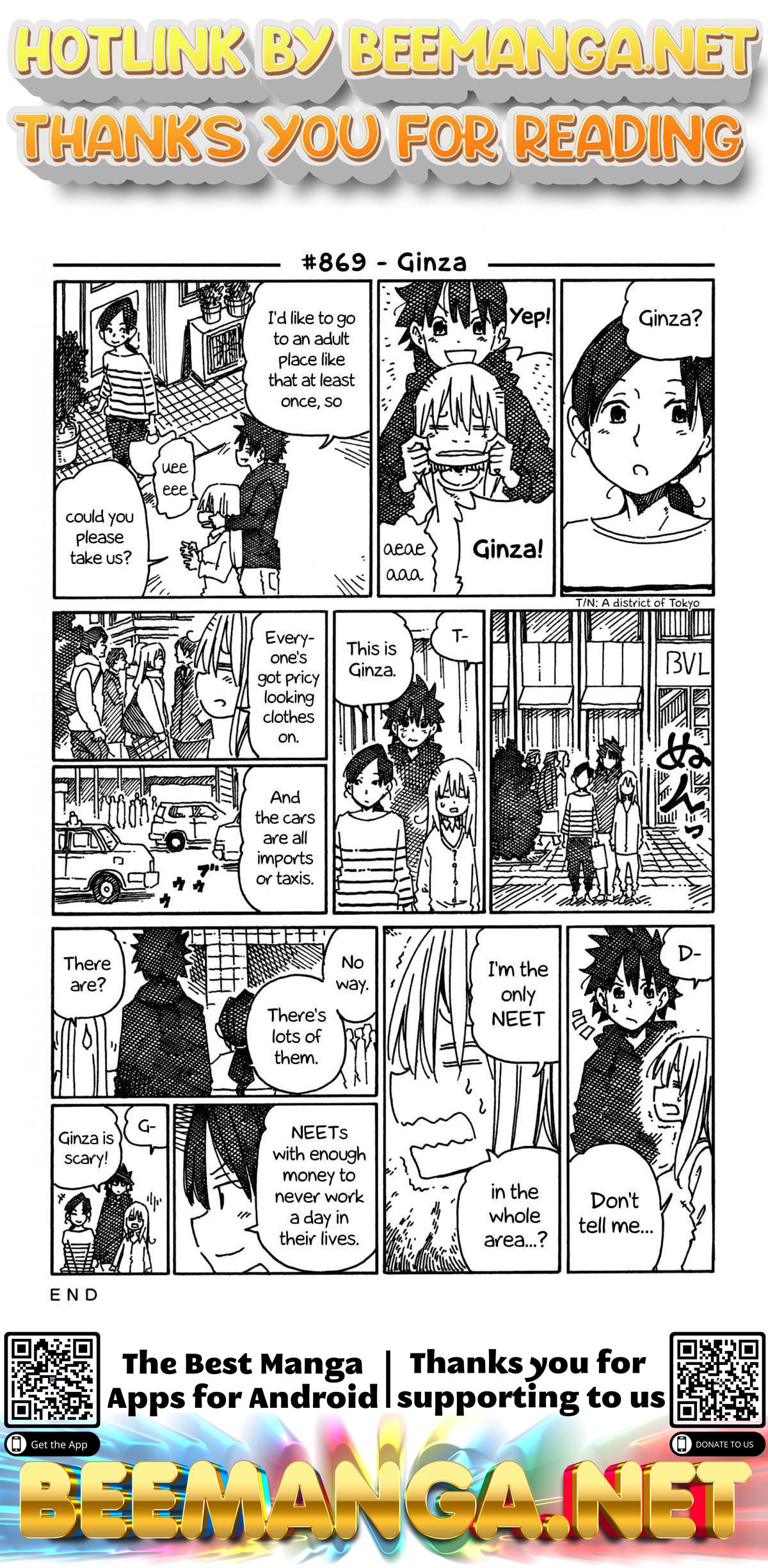 Hatarakanai Futari (The Jobless Siblings) Chapter 869