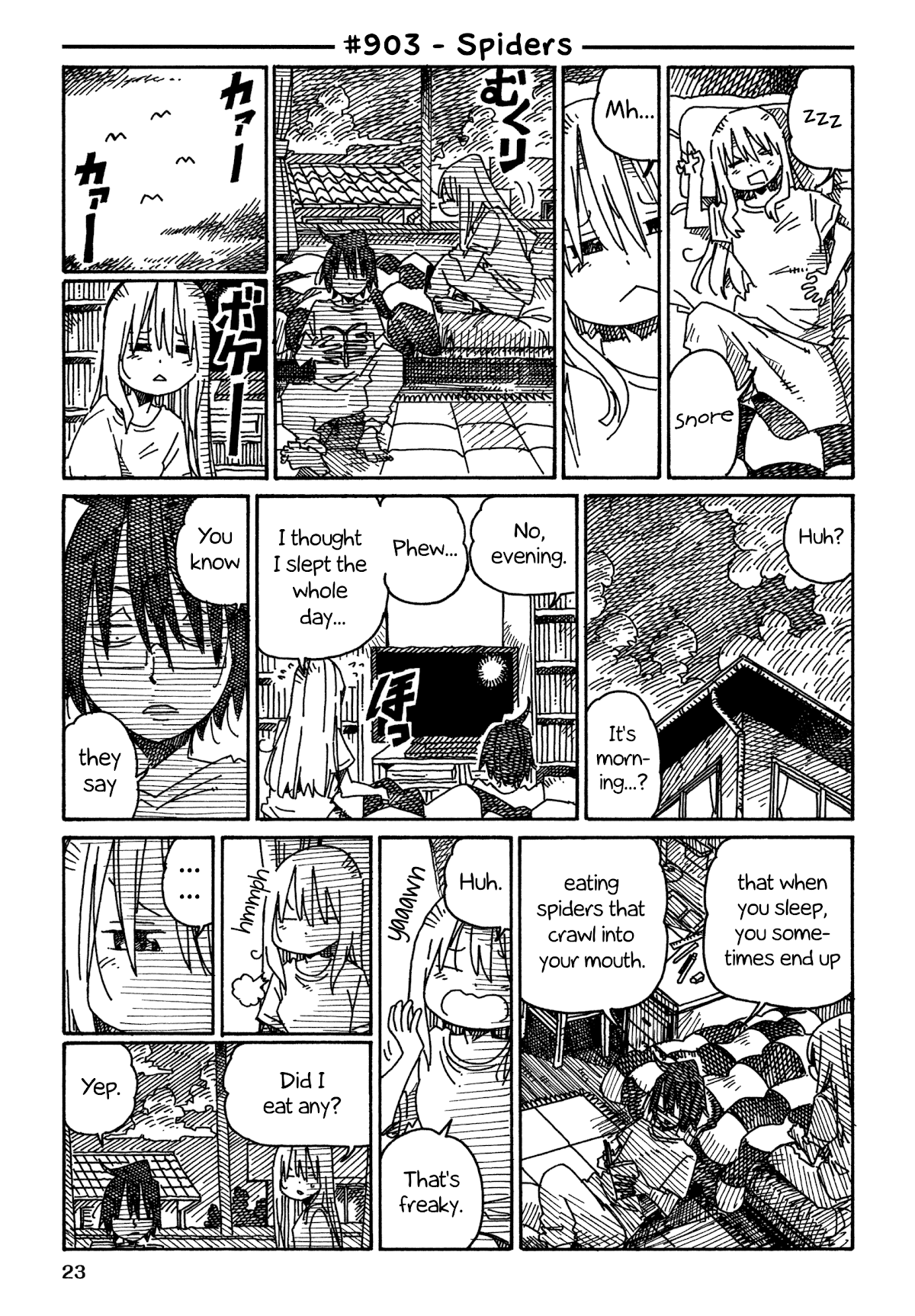 Hatarakanai Futari (The Jobless Siblings) Chapter 903