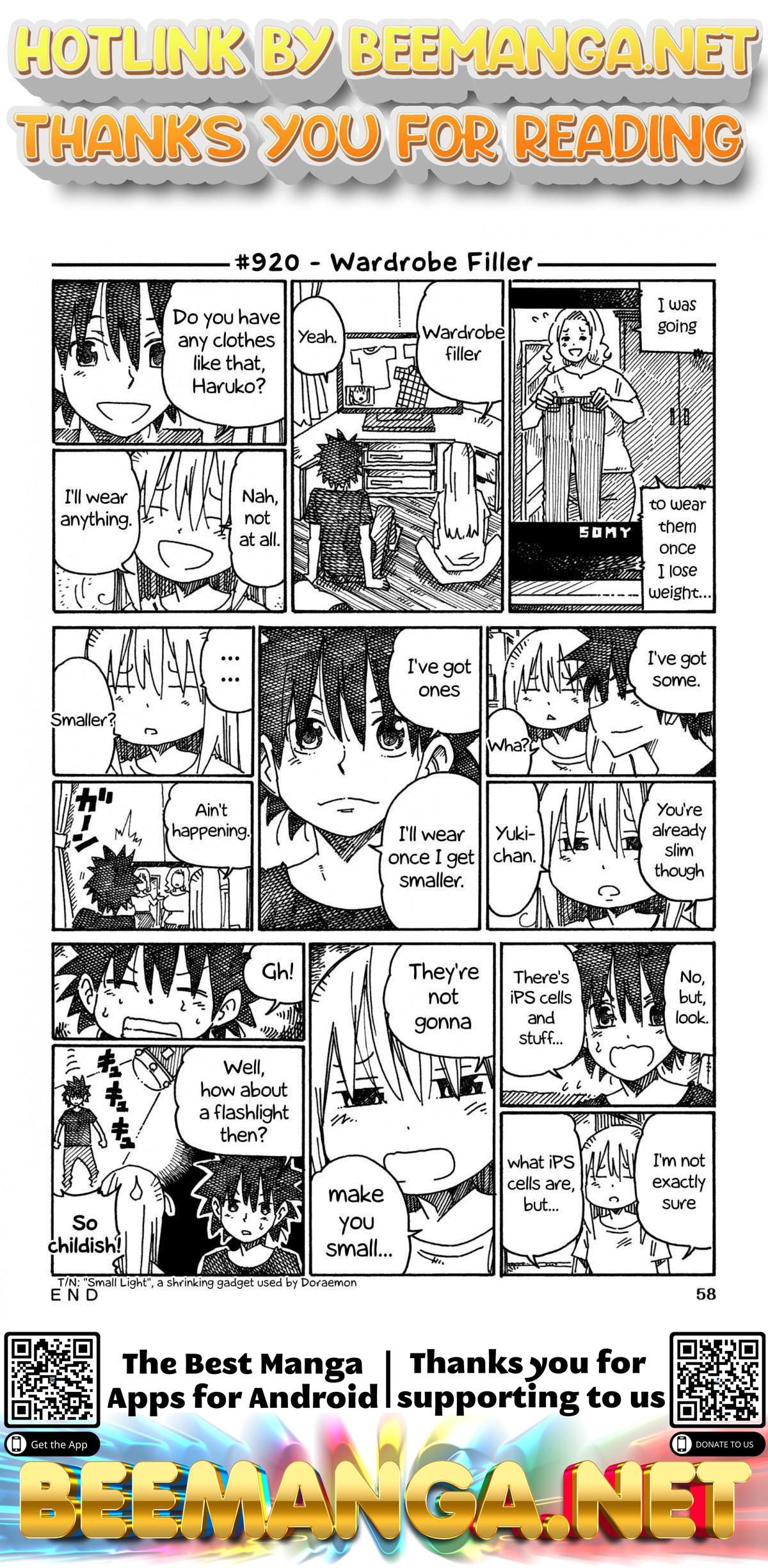 Hatarakanai Futari (The Jobless Siblings) Chapter 920