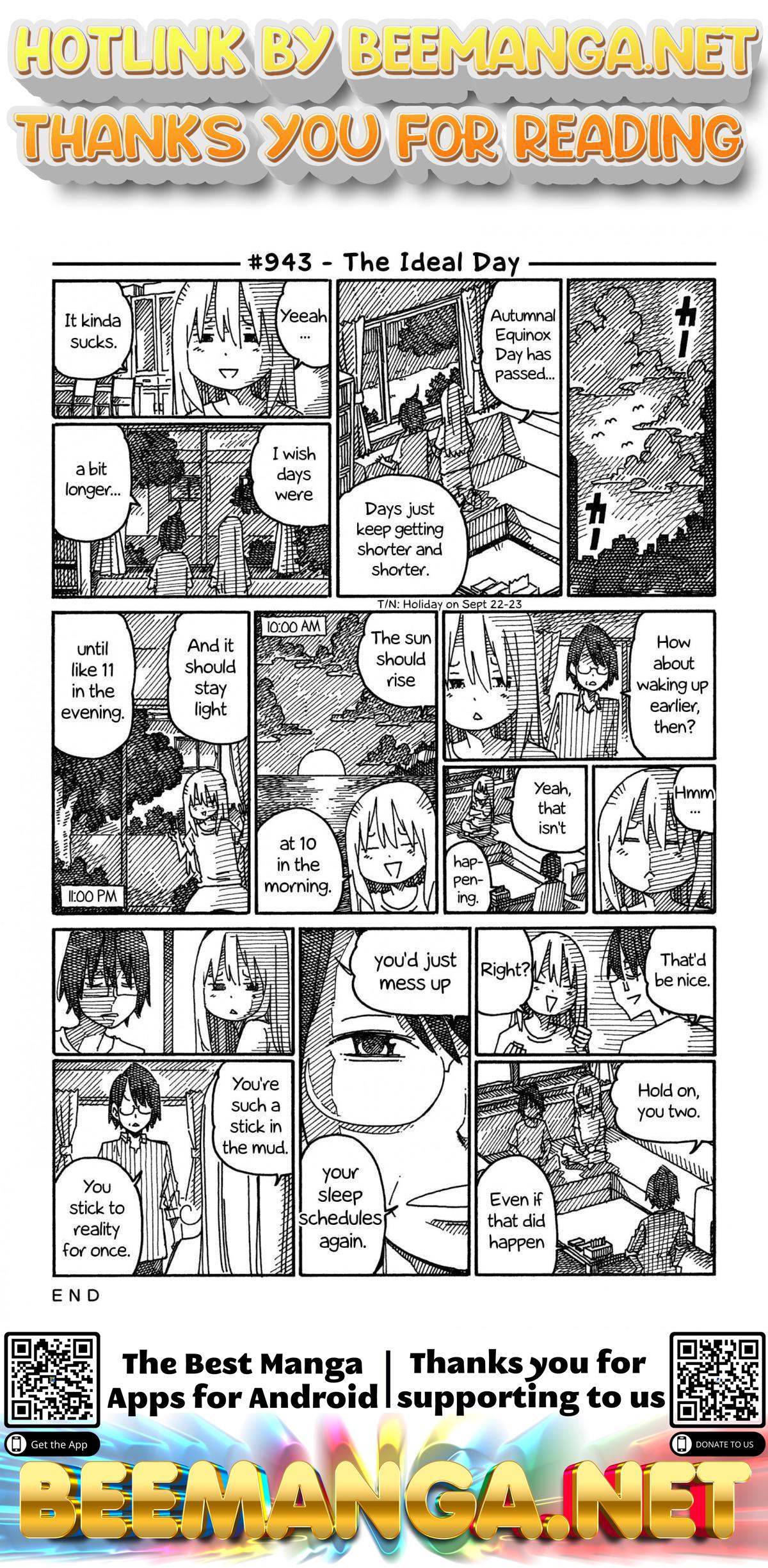 Hatarakanai Futari (The Jobless Siblings) Chapter 943