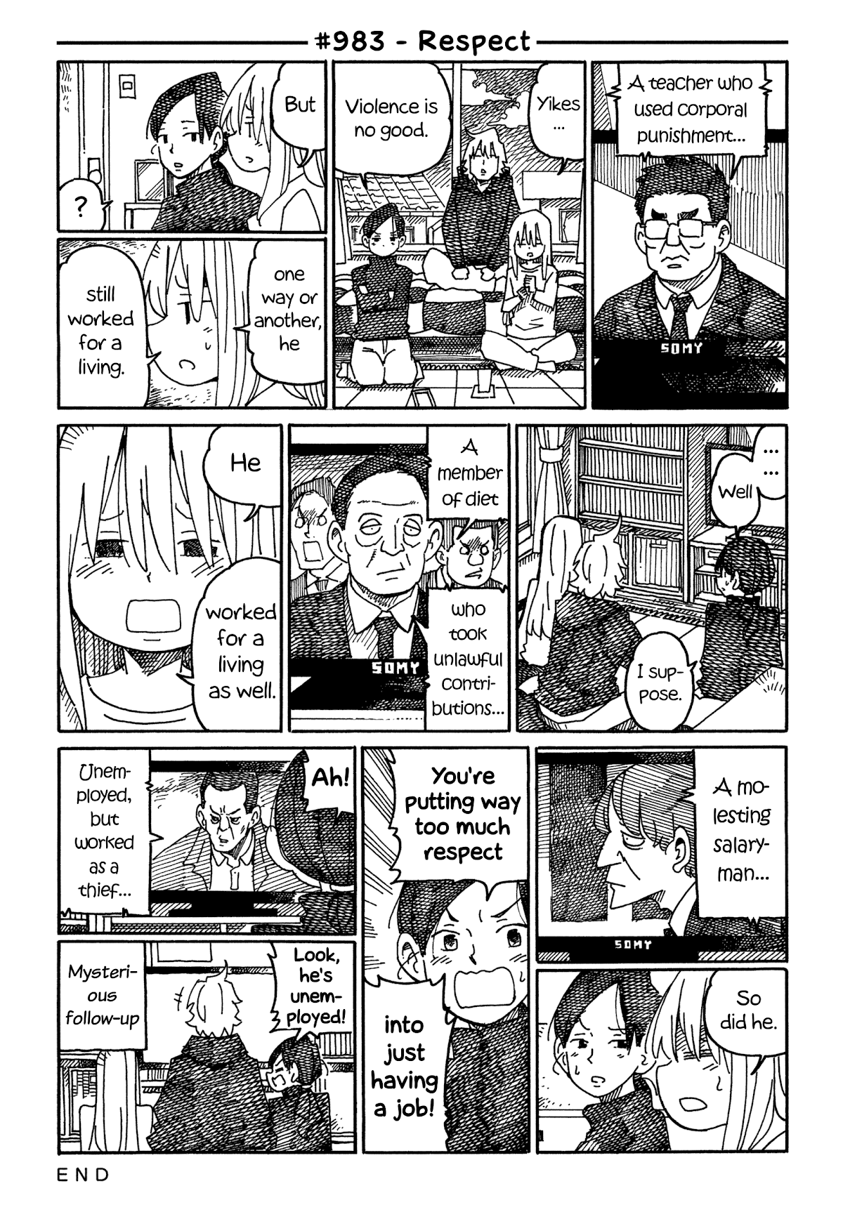 Hatarakanai Futari (The Jobless Siblings) Chapter 983