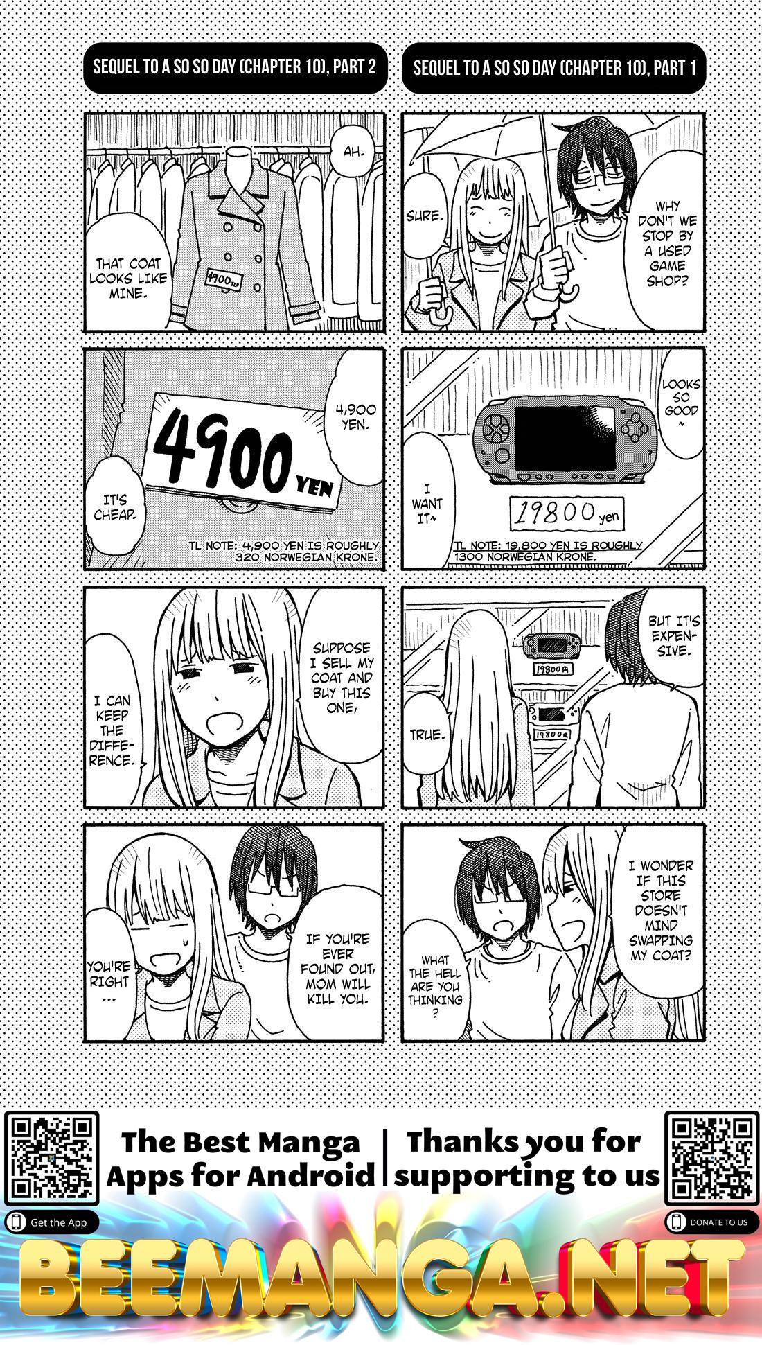 Hatarakanai Futari (The Jobless Siblings) Vol.1 Chapter 7 : A 40,000-Yen Coat