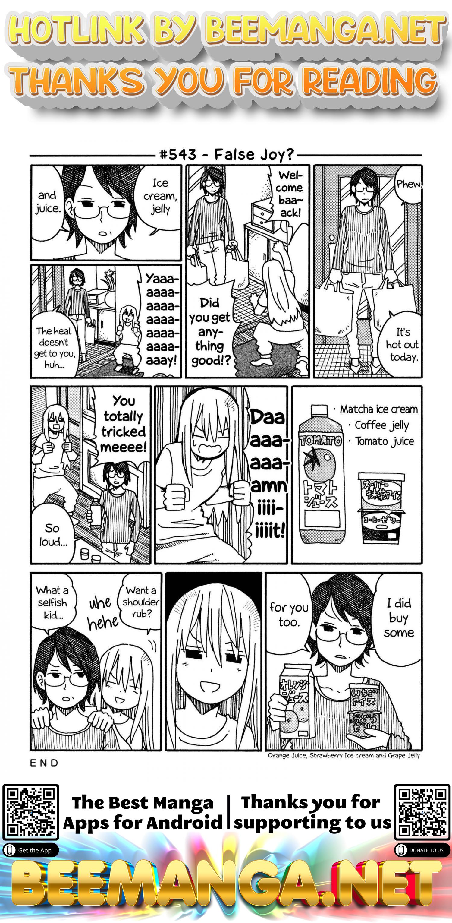 Hatarakanai Futari (The Jobless Siblings) Vol.10 Chapter 543: False Joy?