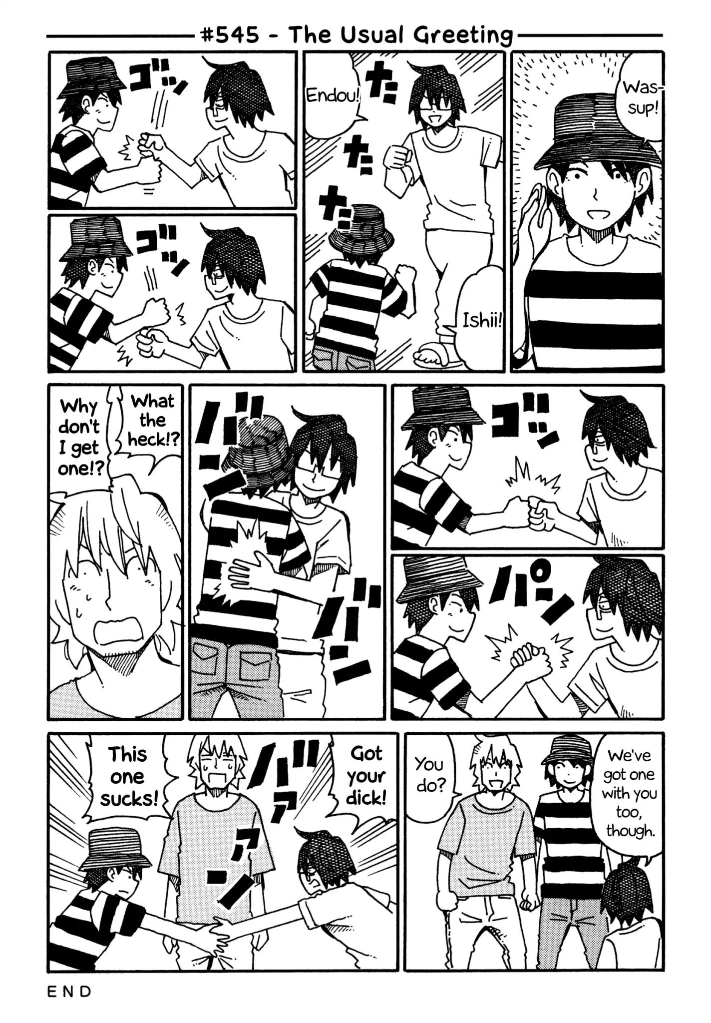 Hatarakanai Futari (The Jobless Siblings) Vol.10 Chapter 545: The Usual Greeting
