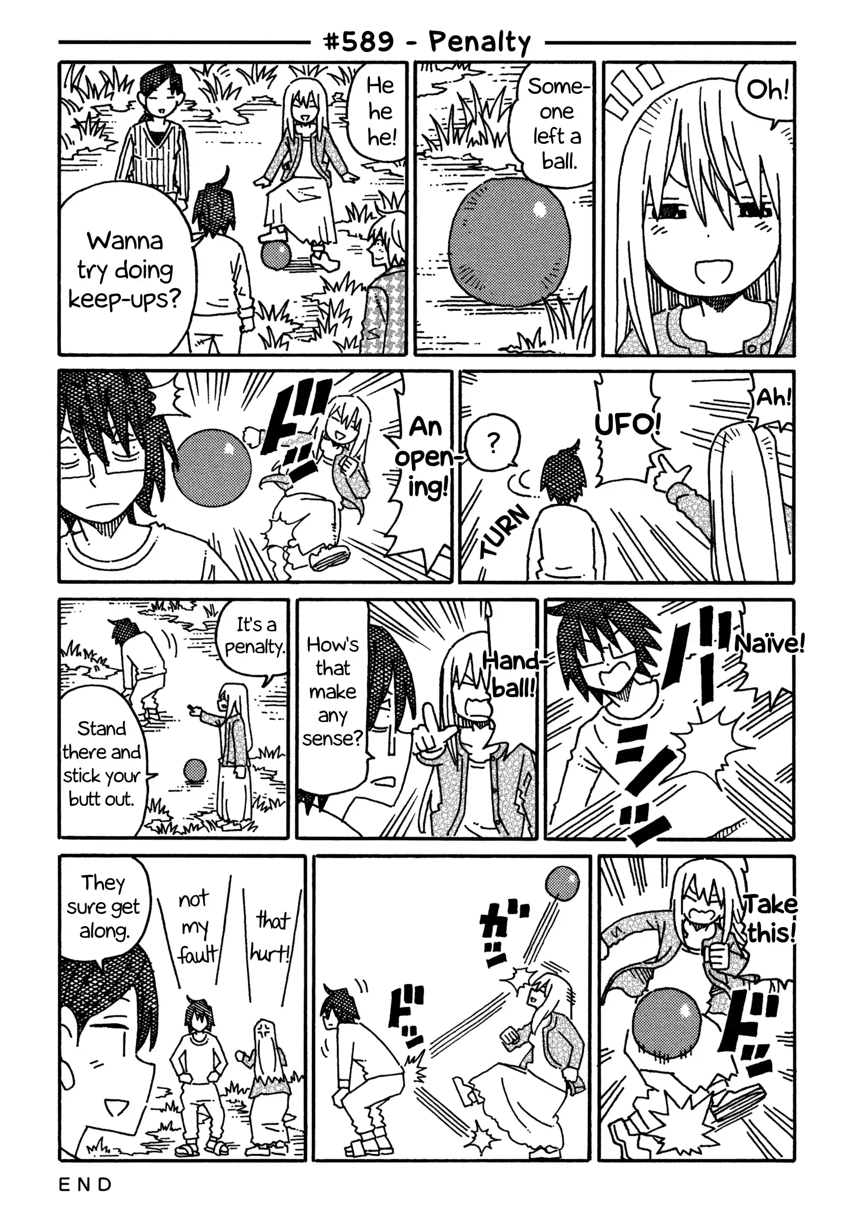 Hatarakanai Futari (The Jobless Siblings) Vol.10 Chapter 589: Penalty