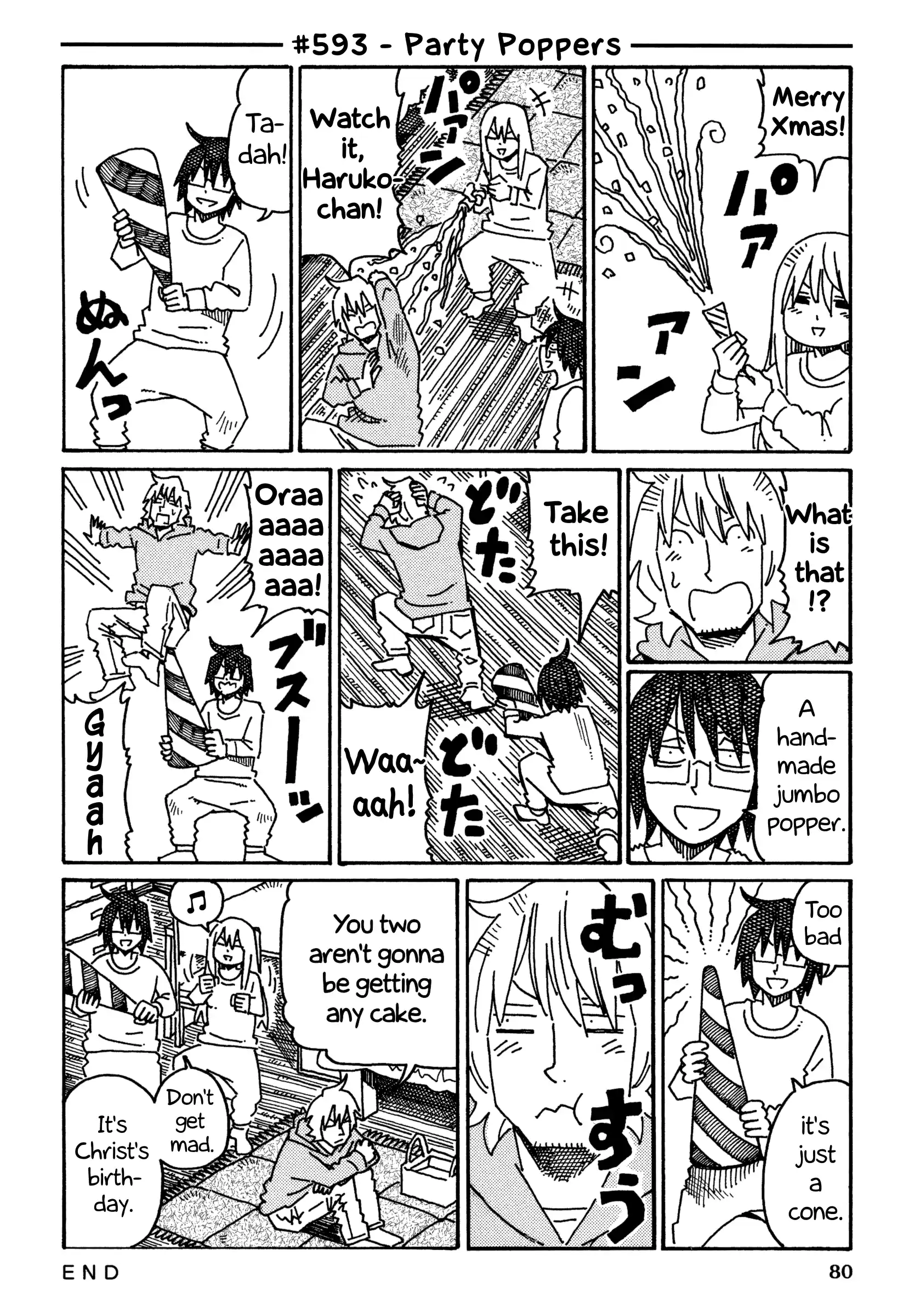 Hatarakanai Futari (The Jobless Siblings) Vol.10 Chapter 593: Party Poppers