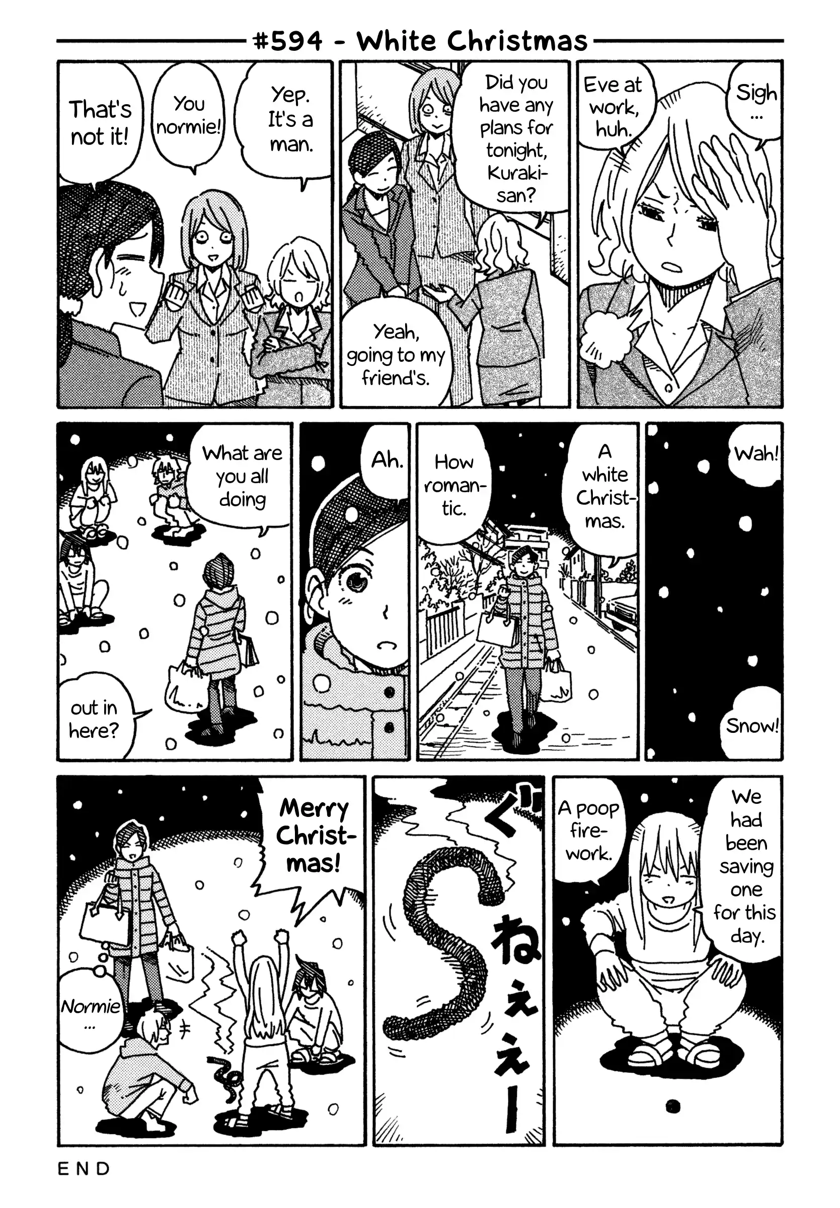 Hatarakanai Futari (The Jobless Siblings) Vol.10 Chapter 594: White Christmas