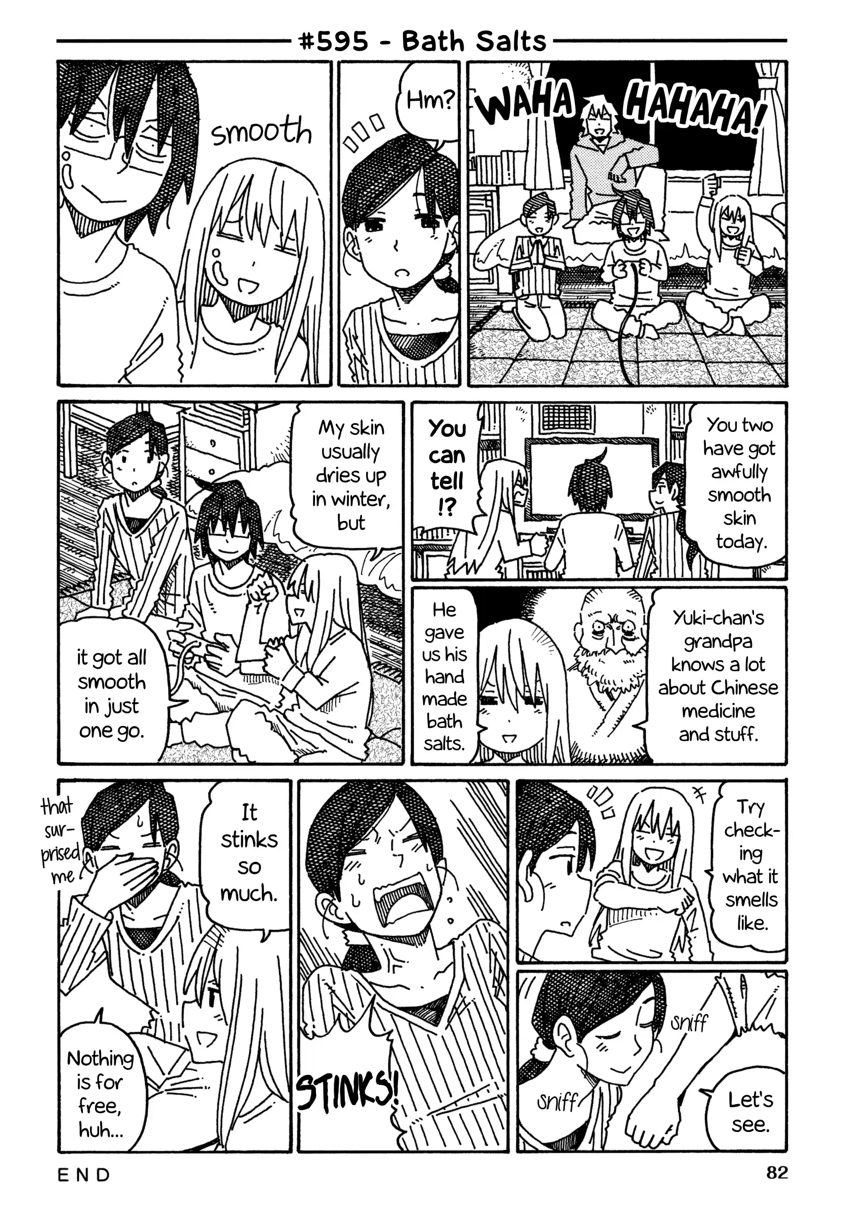 Hatarakanai Futari (The Jobless Siblings) Vol.10 Chapter 595: Bath Salts