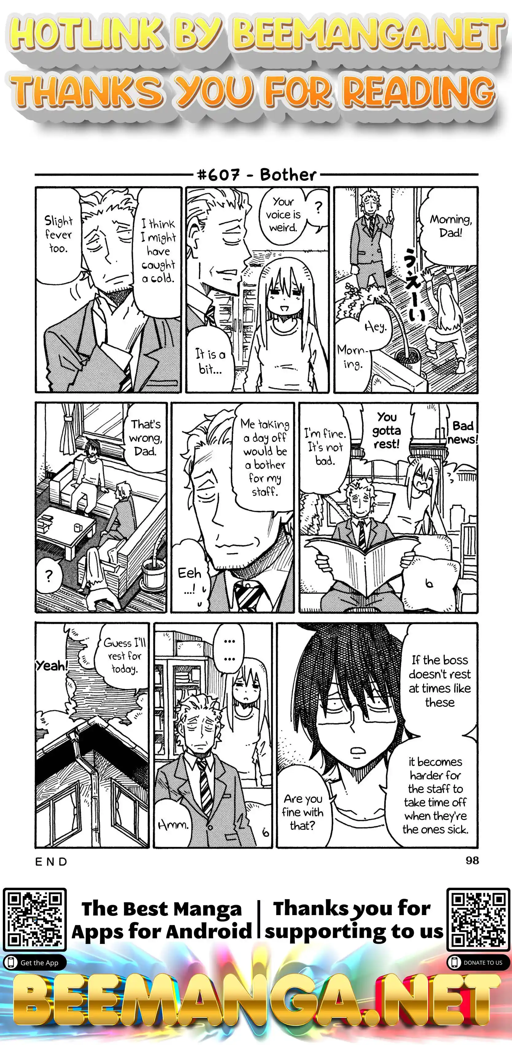 Hatarakanai Futari (The Jobless Siblings) Vol.10 Chapter 607: Bother