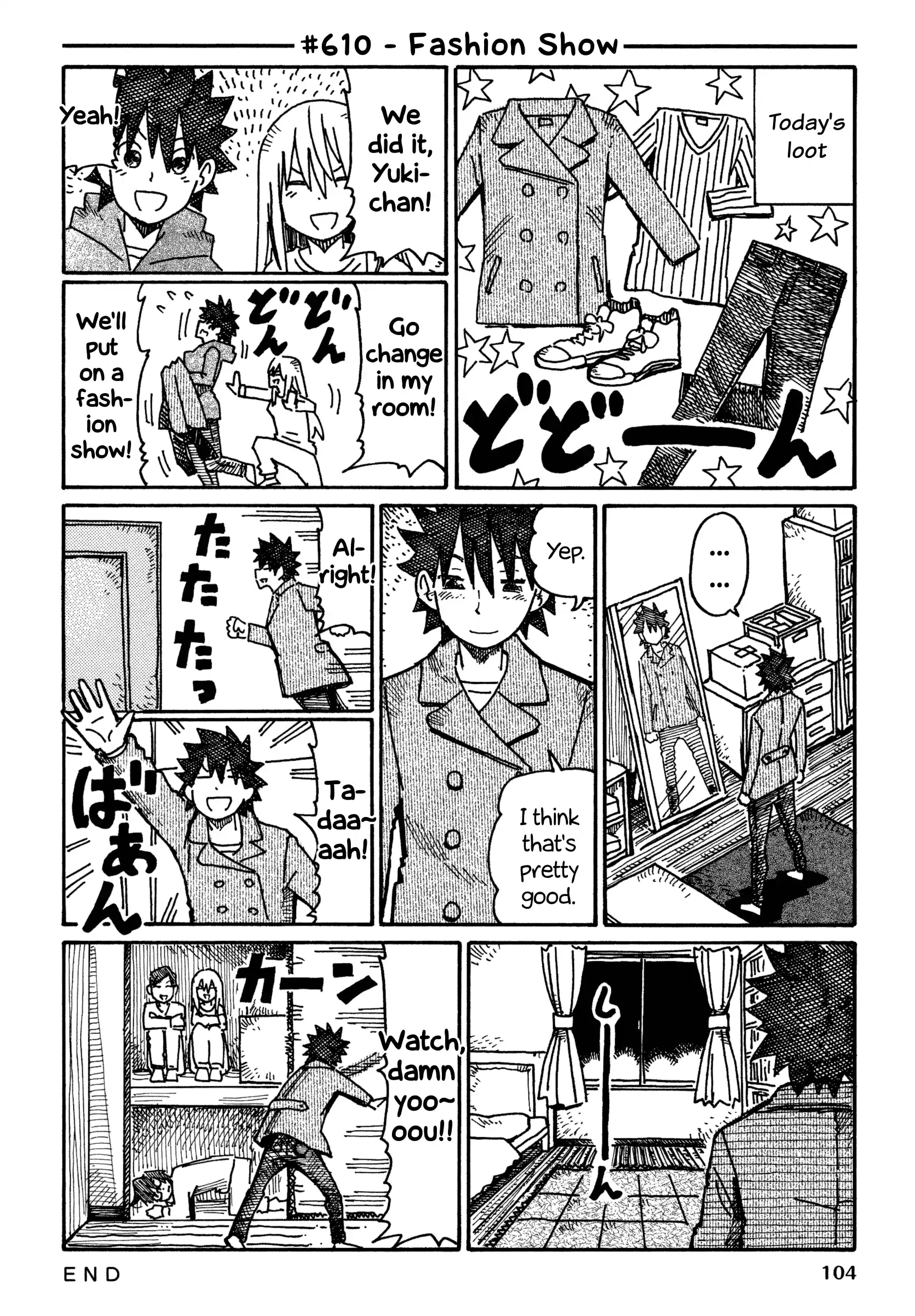 Hatarakanai Futari (The Jobless Siblings) Vol.10 Chapter 610: Fashion Show