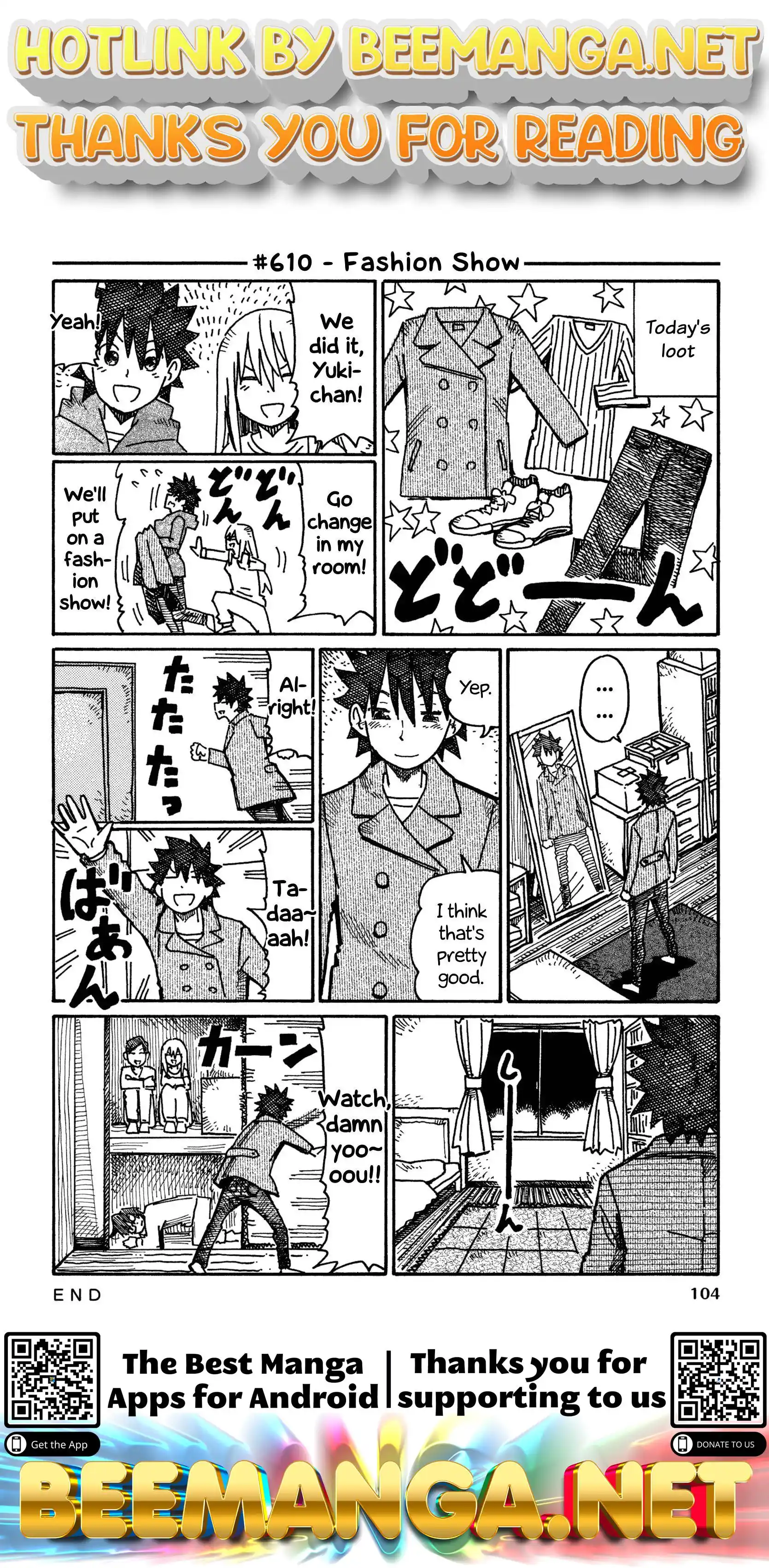 Hatarakanai Futari (The Jobless Siblings) Vol.10 Chapter 610: Fashion Show