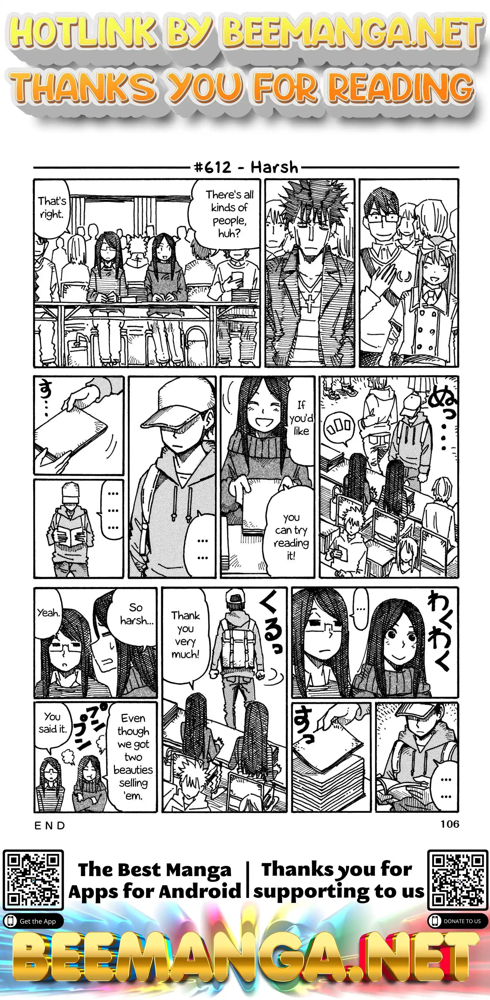 Hatarakanai Futari (The Jobless Siblings) Vol.10 Chapter 612: Harsh