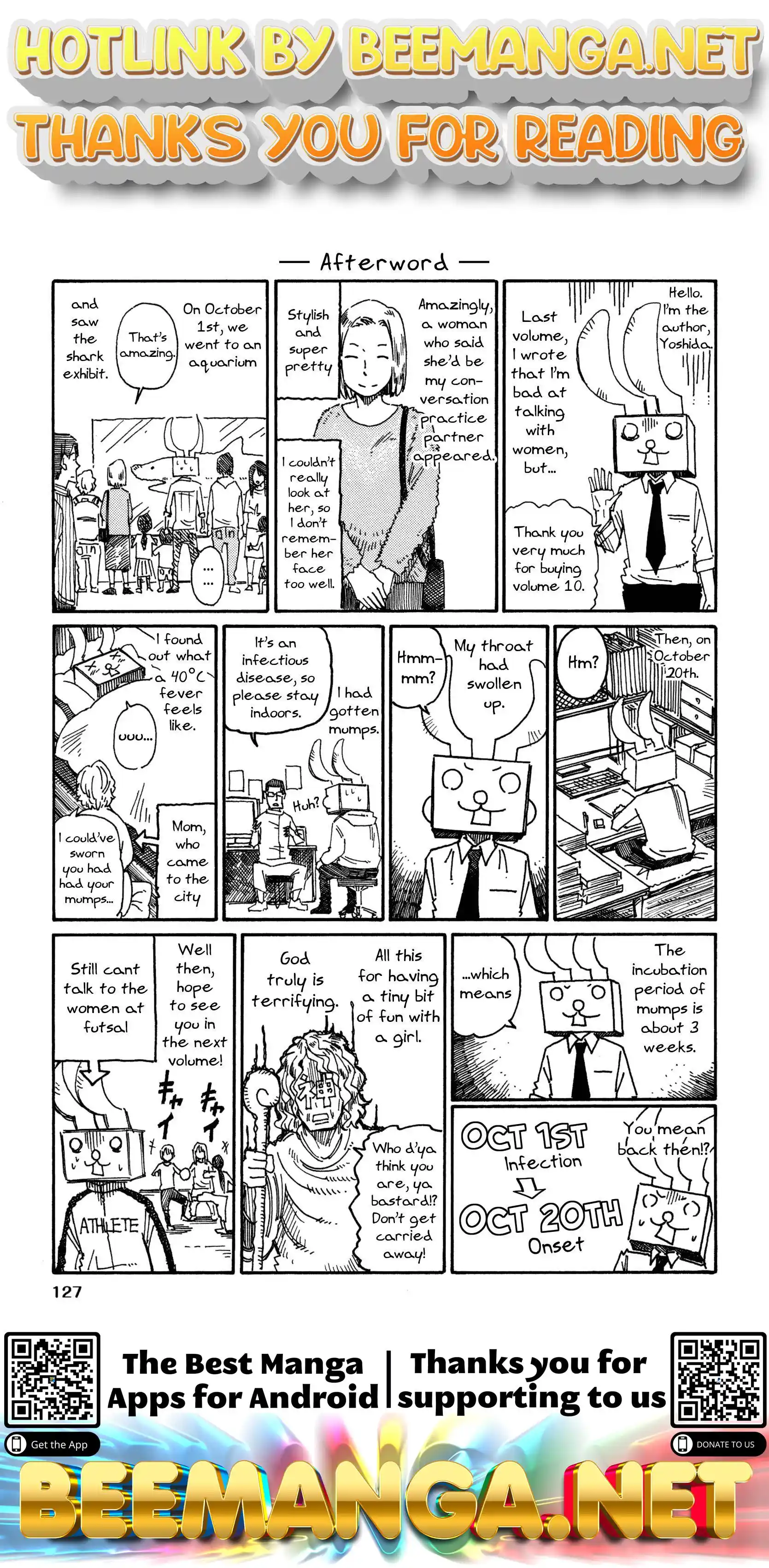 Hatarakanai Futari (The Jobless Siblings) Vol.10 Chapter 616.4: Afterword