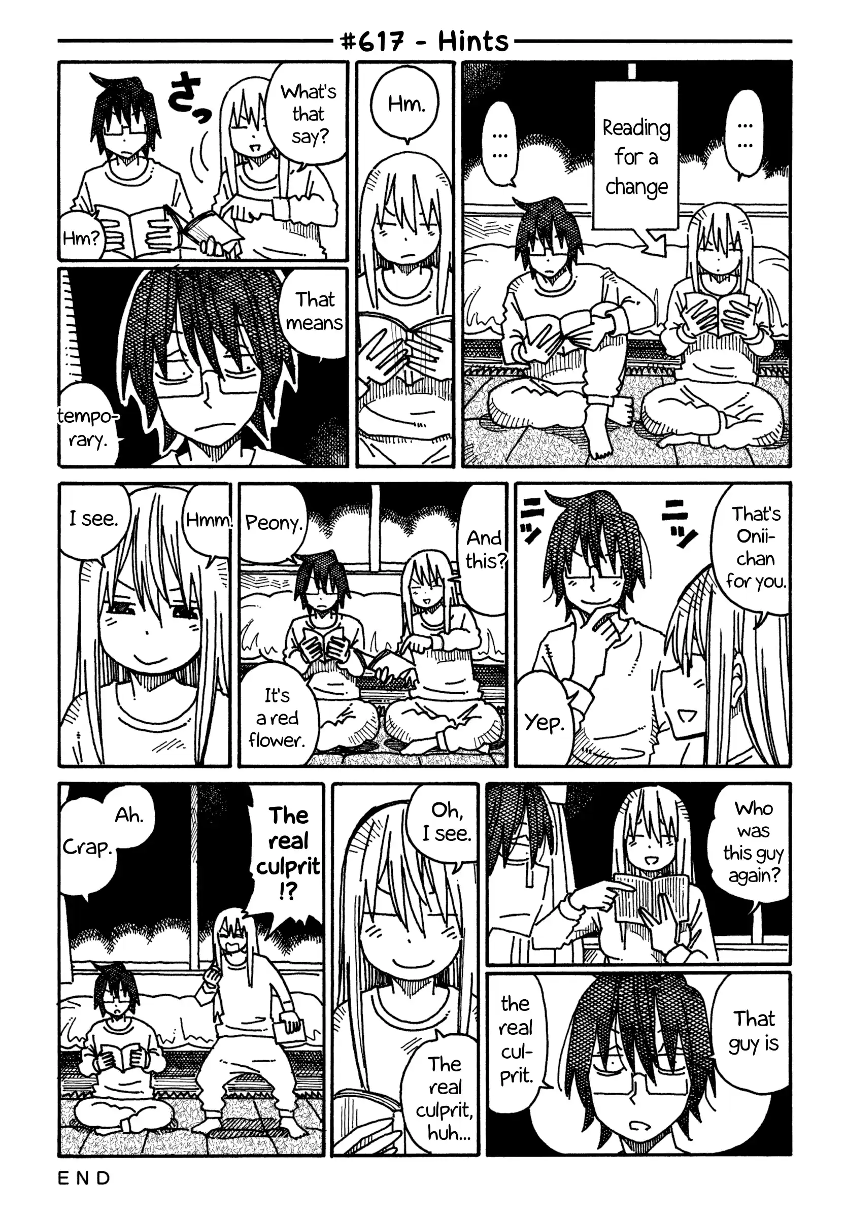 Hatarakanai Futari (The Jobless Siblings) Vol.11 Chapter 617: Hints