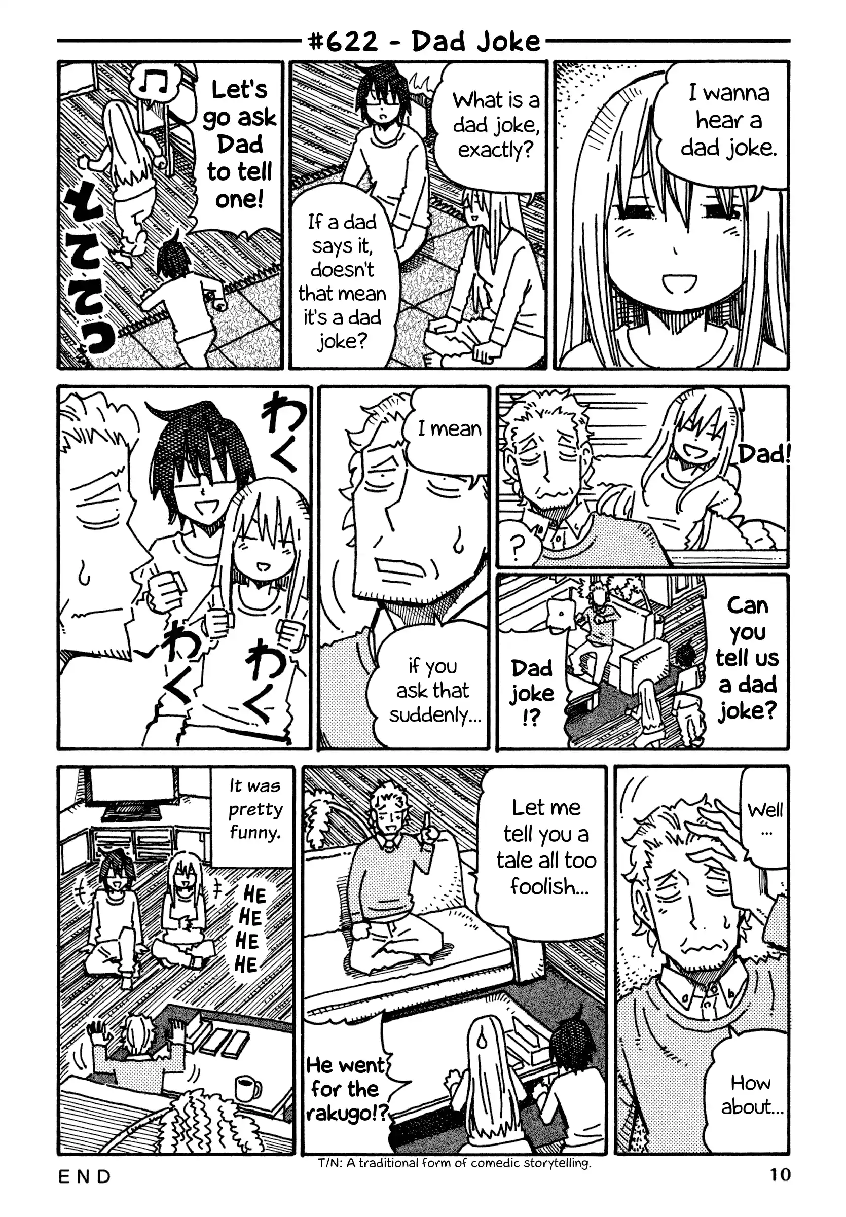 Hatarakanai Futari (The Jobless Siblings) Vol.11 Chapter 622: Dad Joke