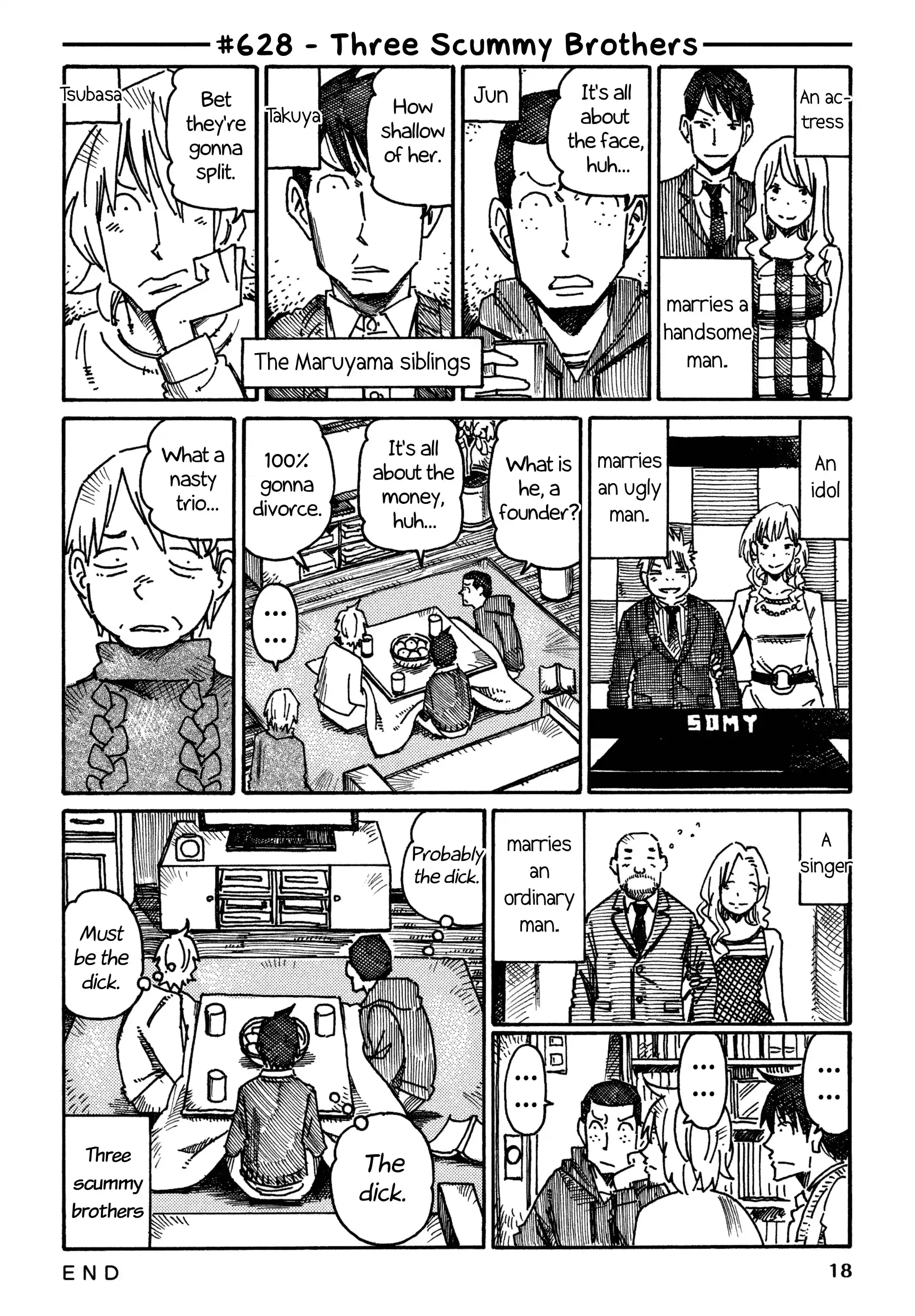 Hatarakanai Futari (The Jobless Siblings) Vol.11 Chapter 628: Three Scummy Brothers