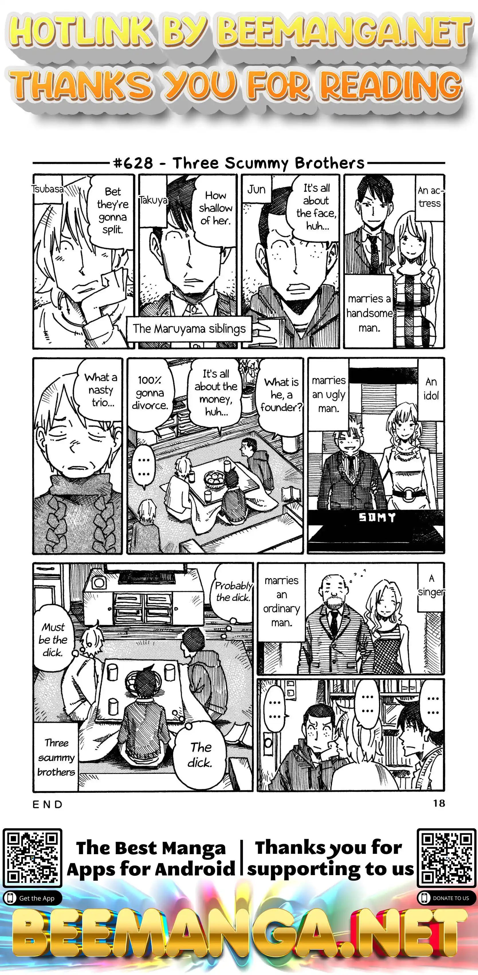 Hatarakanai Futari (The Jobless Siblings) Vol.11 Chapter 628: Three Scummy Brothers