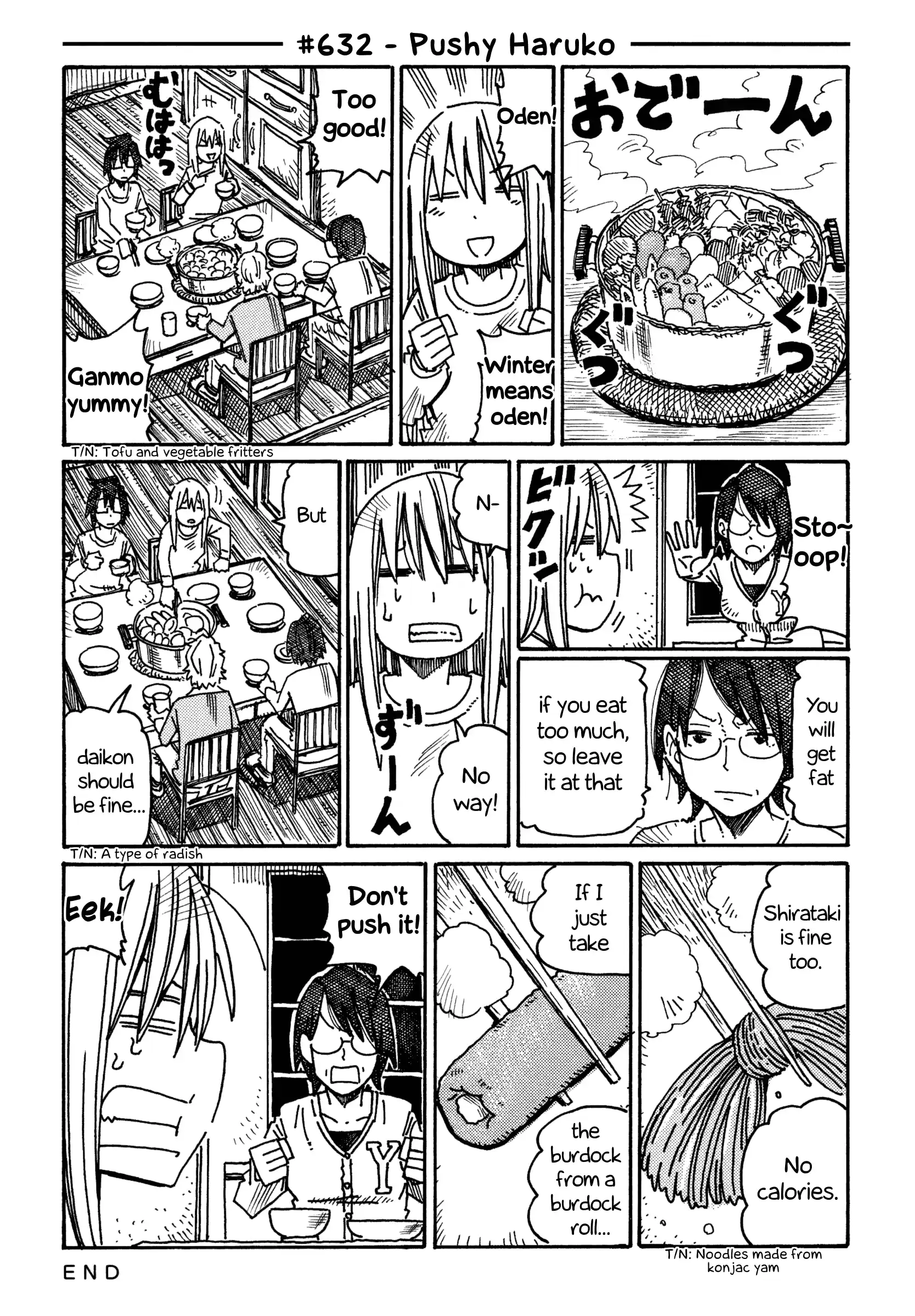 Hatarakanai Futari (The Jobless Siblings) Vol.11 Chapter 632: Pushy Haruko