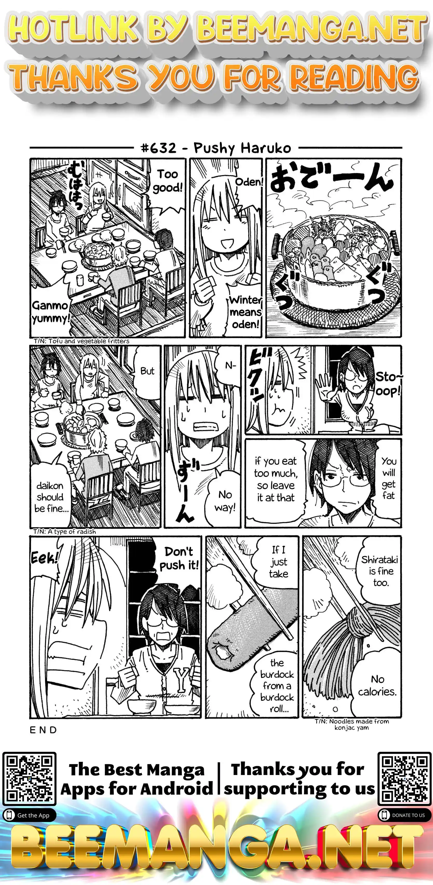 Hatarakanai Futari (The Jobless Siblings) Vol.11 Chapter 632: Pushy Haruko