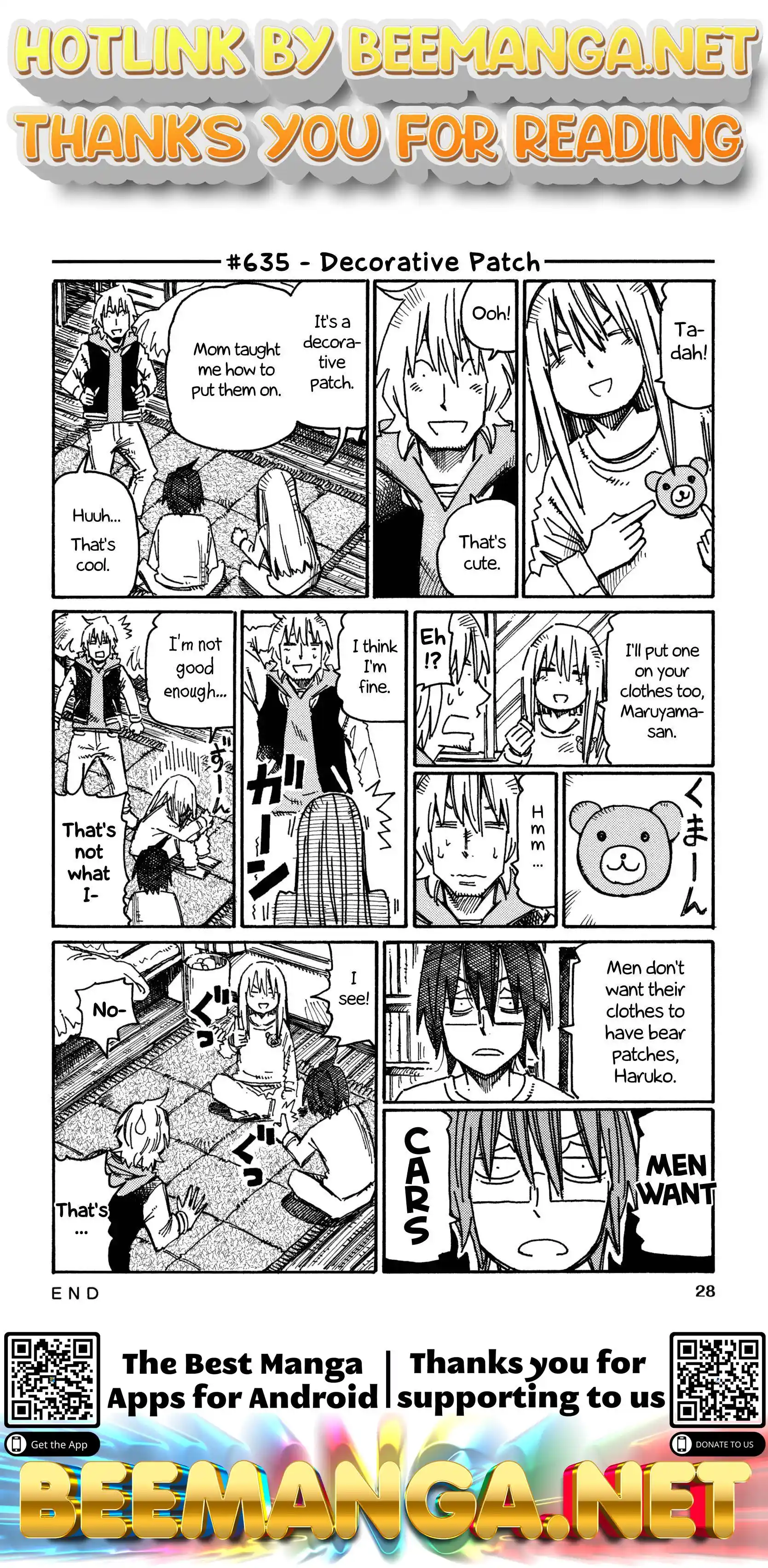 Hatarakanai Futari (The Jobless Siblings) Vol.11 Chapter 635: Decorative Patch