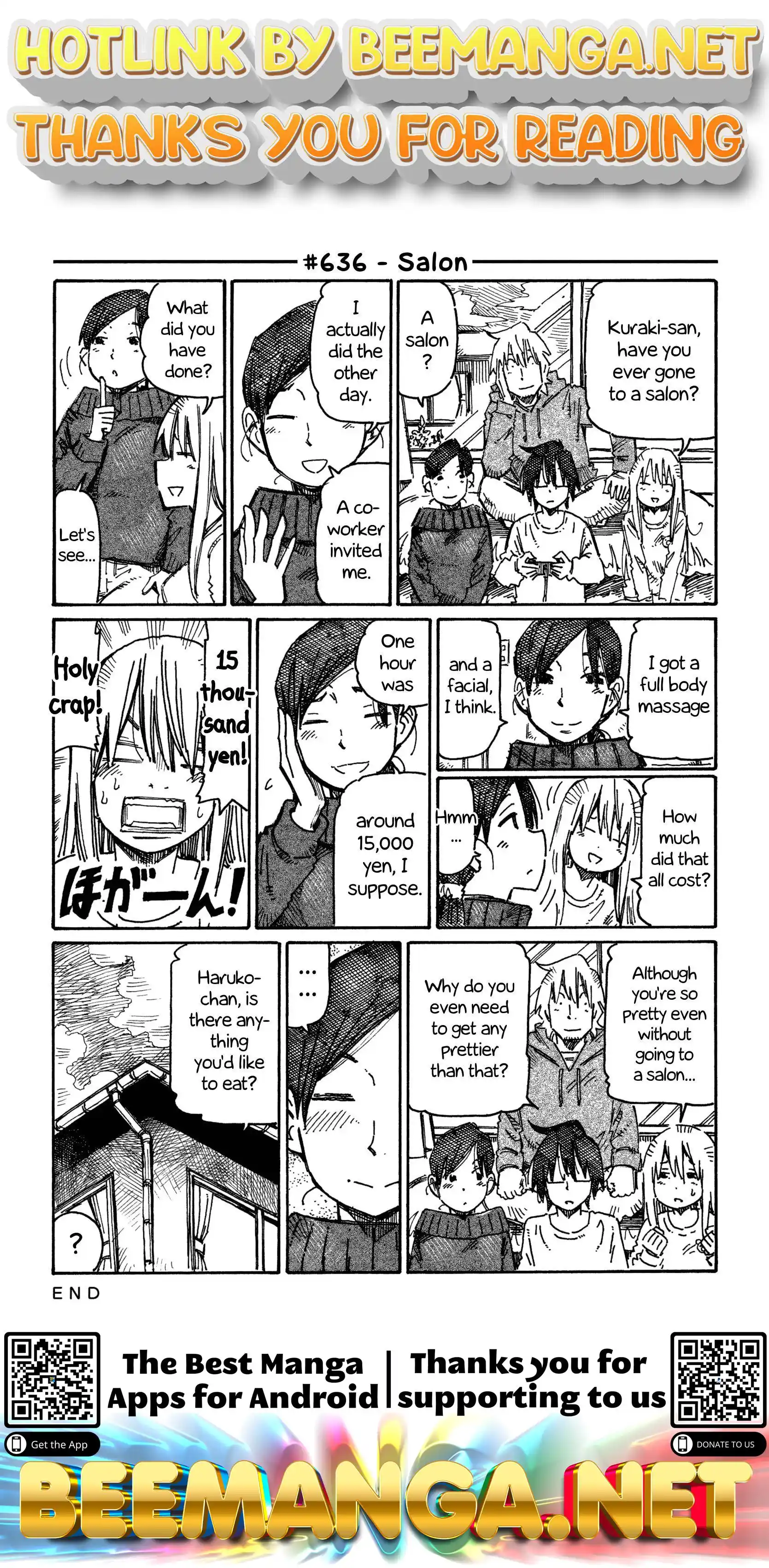 Hatarakanai Futari (The Jobless Siblings) Vol.11 Chapter 636: Salon