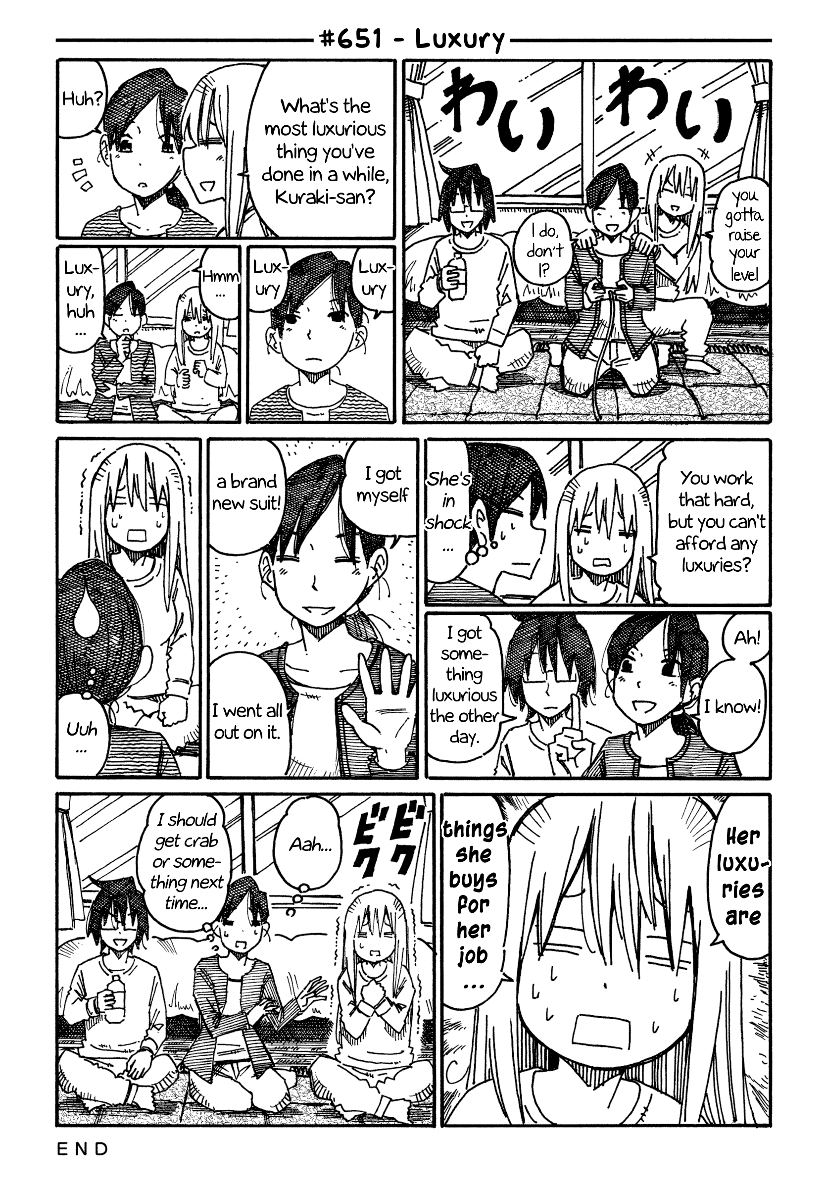 Hatarakanai Futari (The Jobless Siblings) Vol.11 Chapter 651