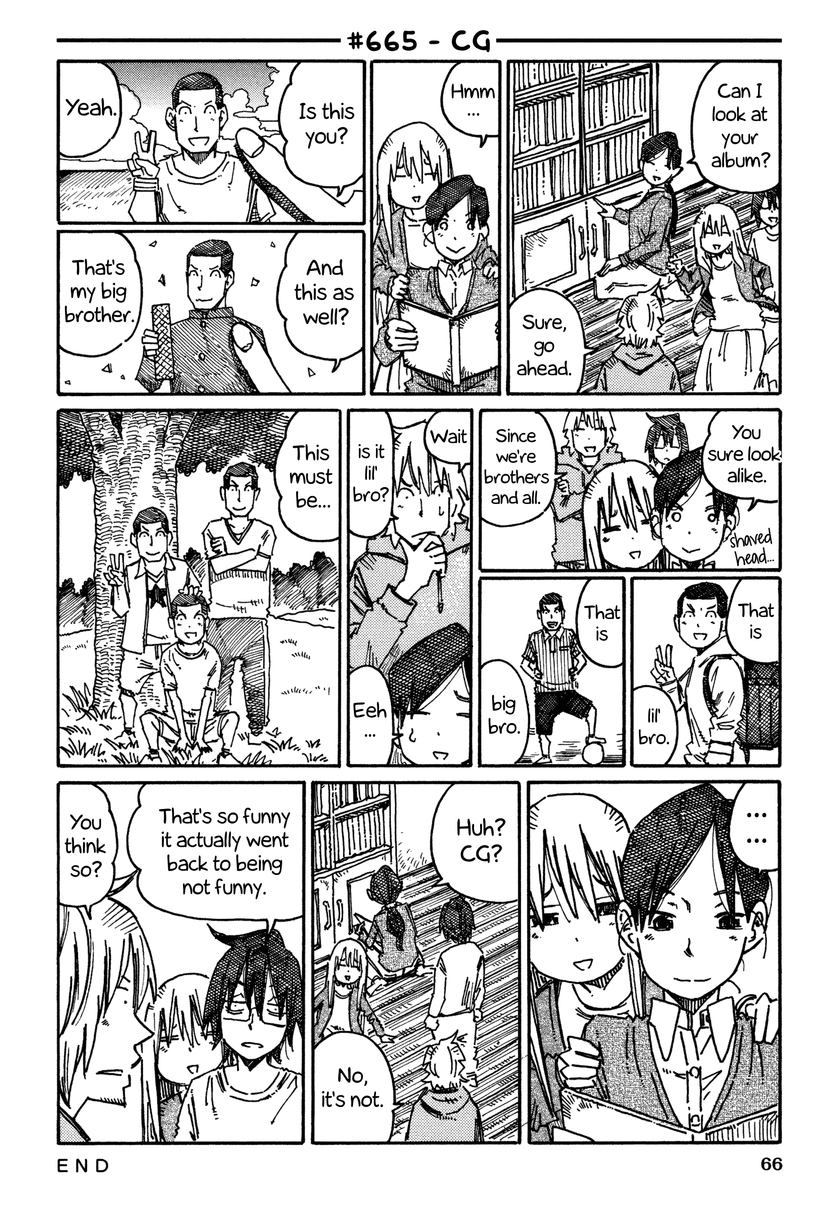 Hatarakanai Futari (The Jobless Siblings) Vol.11 Chapter 665