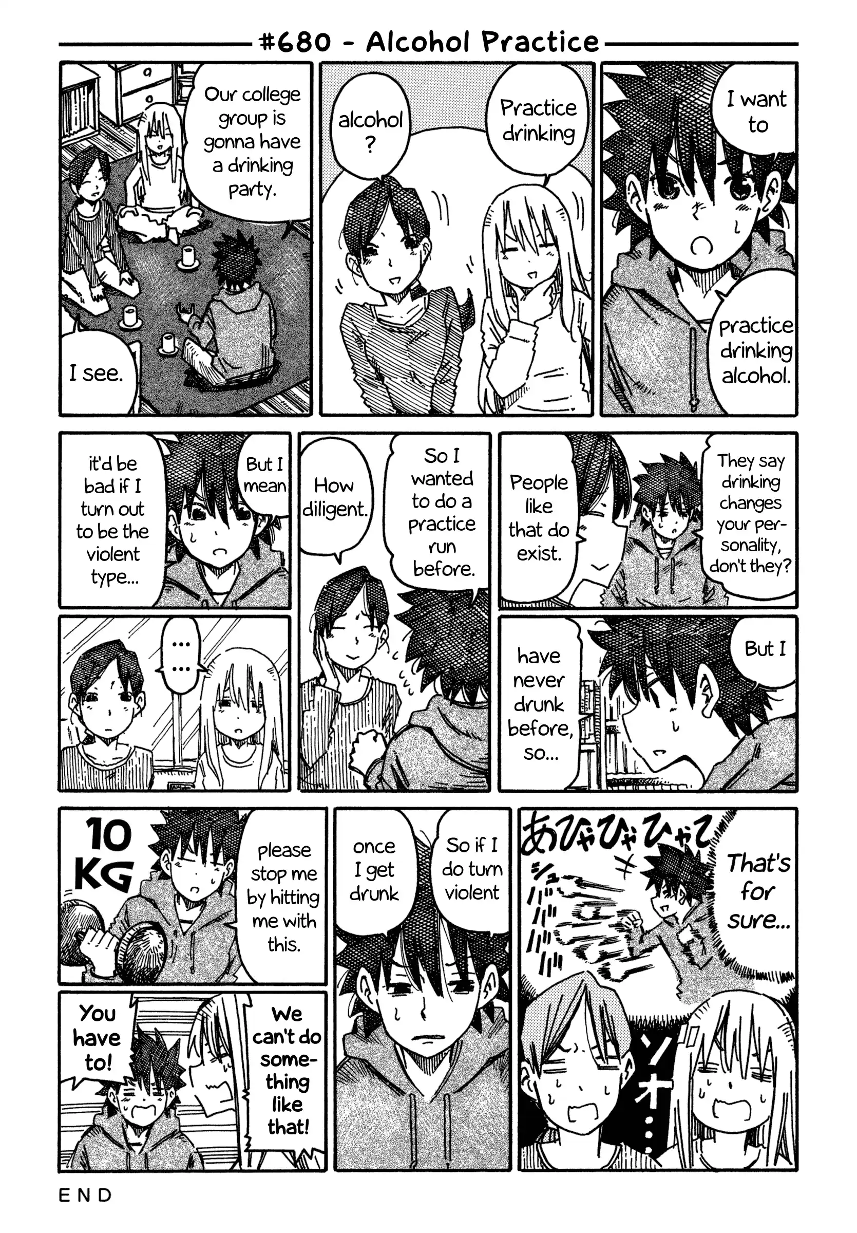Hatarakanai Futari (The Jobless Siblings) Vol.11 Chapter 680: Alocohol Practice