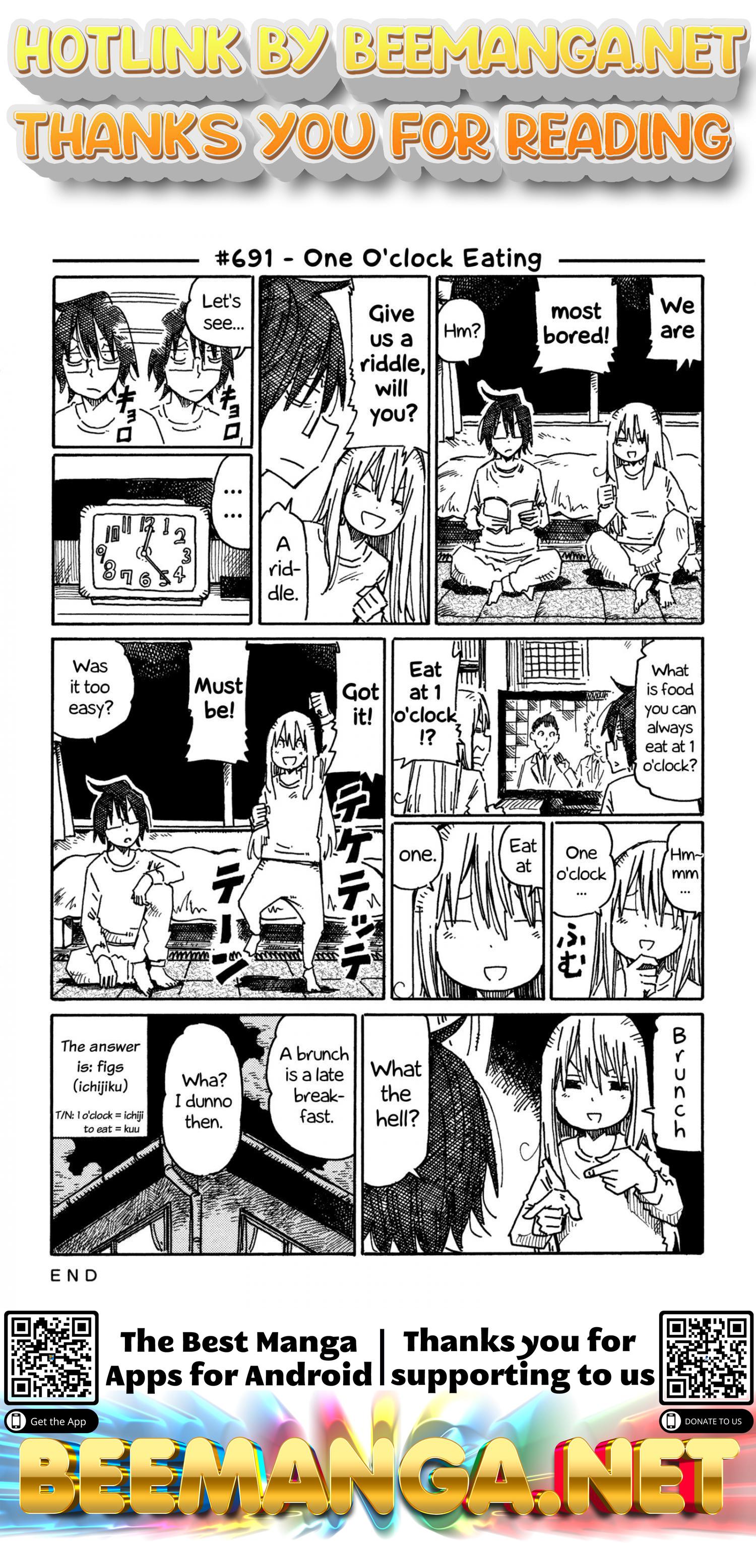 Hatarakanai Futari (The Jobless Siblings) Vol.11 Chapter 691