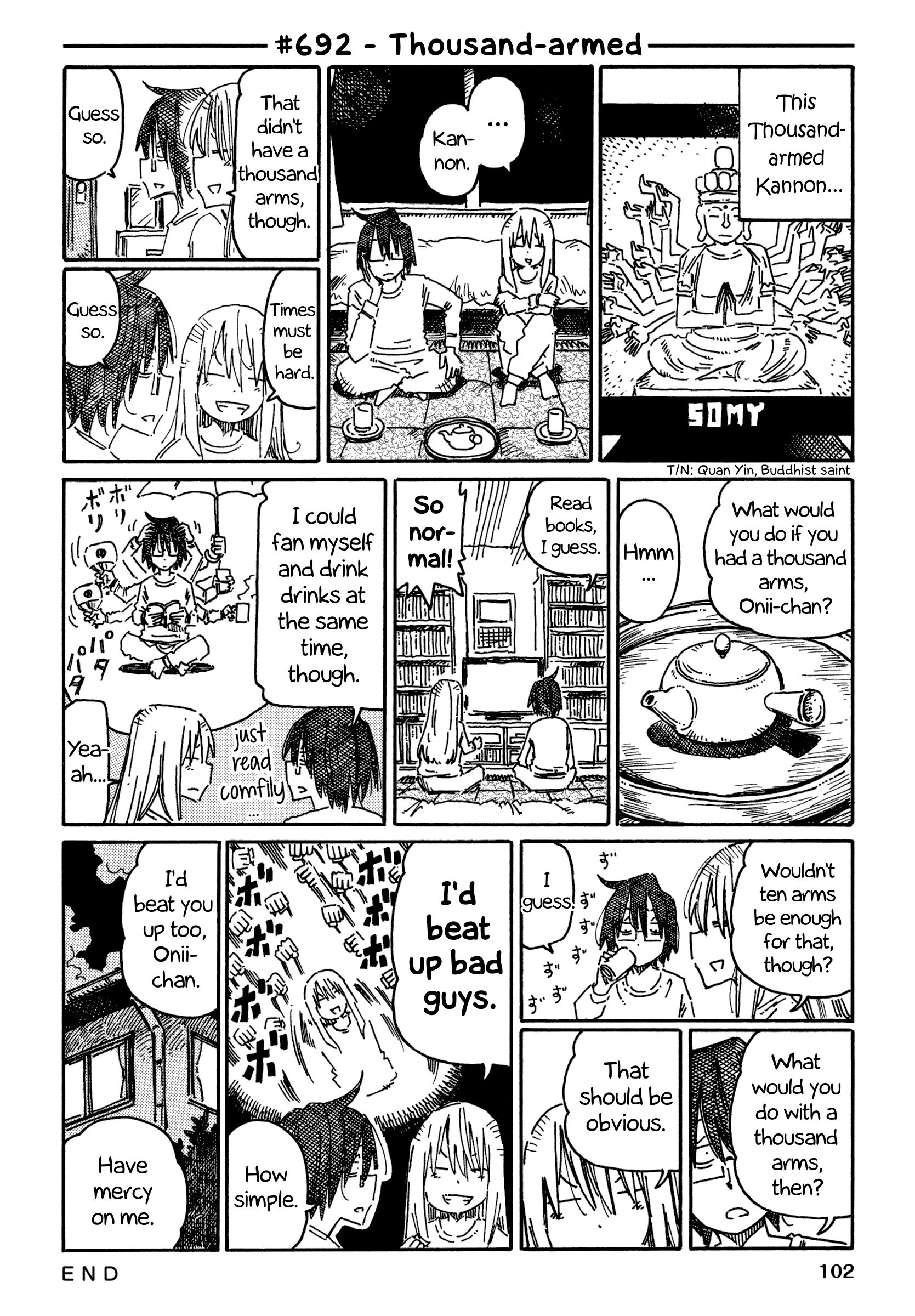 Hatarakanai Futari (The Jobless Siblings) Vol.11 Chapter 692