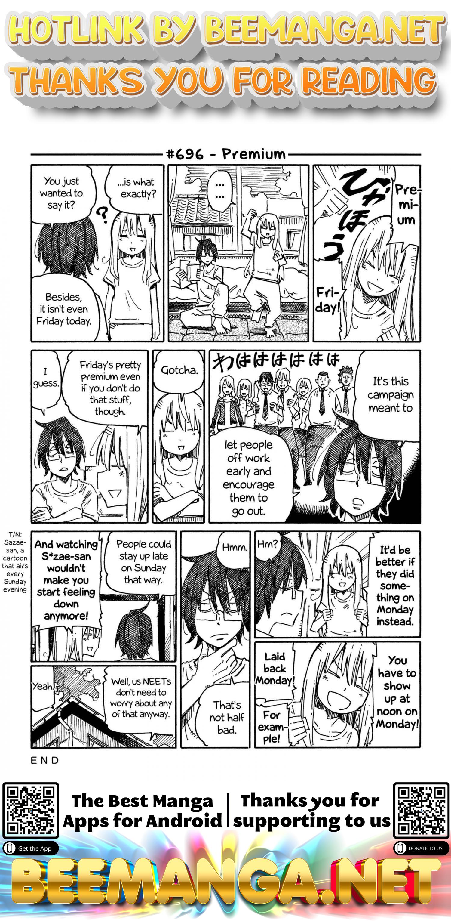 Hatarakanai Futari (The Jobless Siblings) Vol.12 Chapter 696